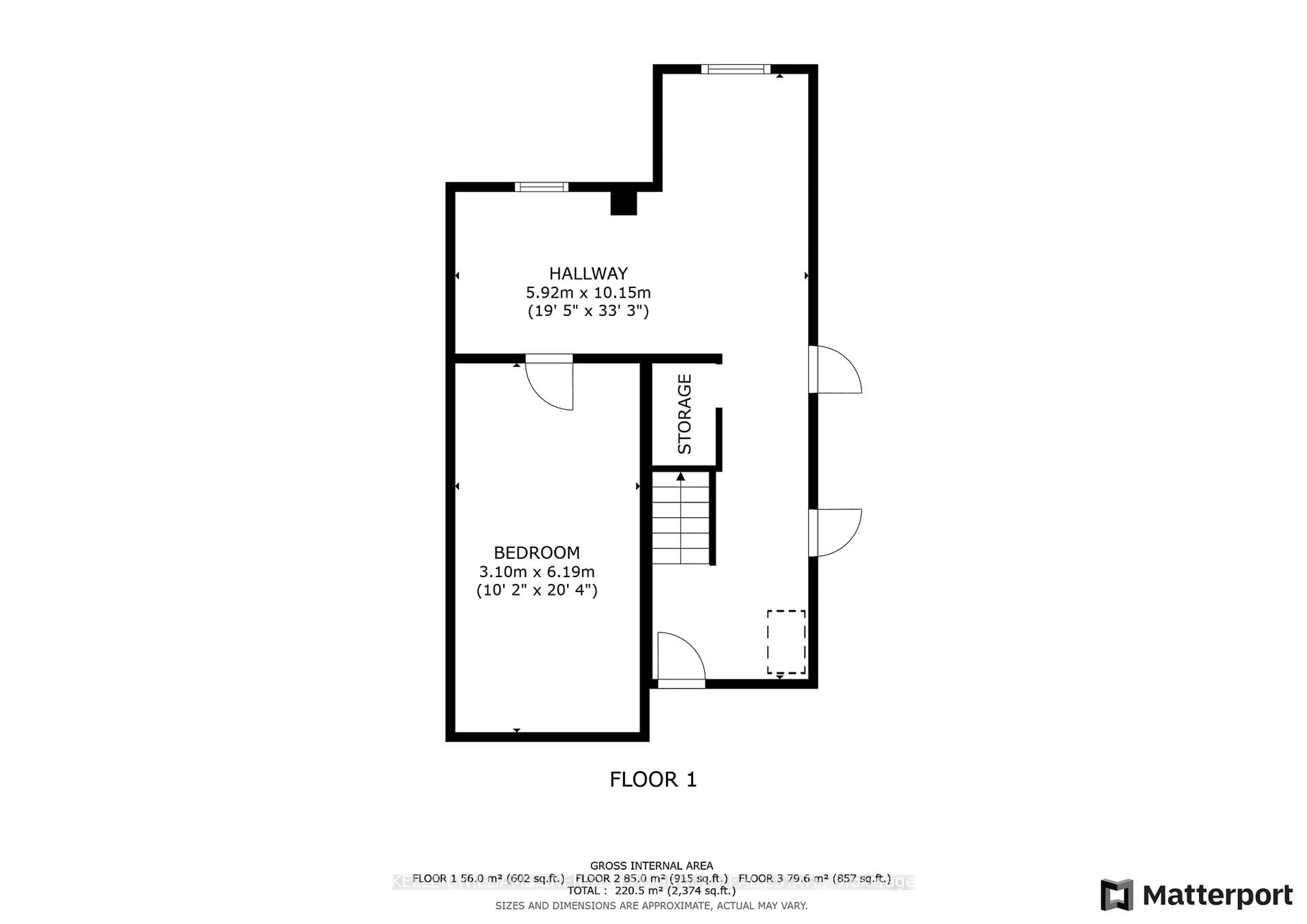 Floor plan for 86 Large Cres, Ajax Ontario L1T 2S6