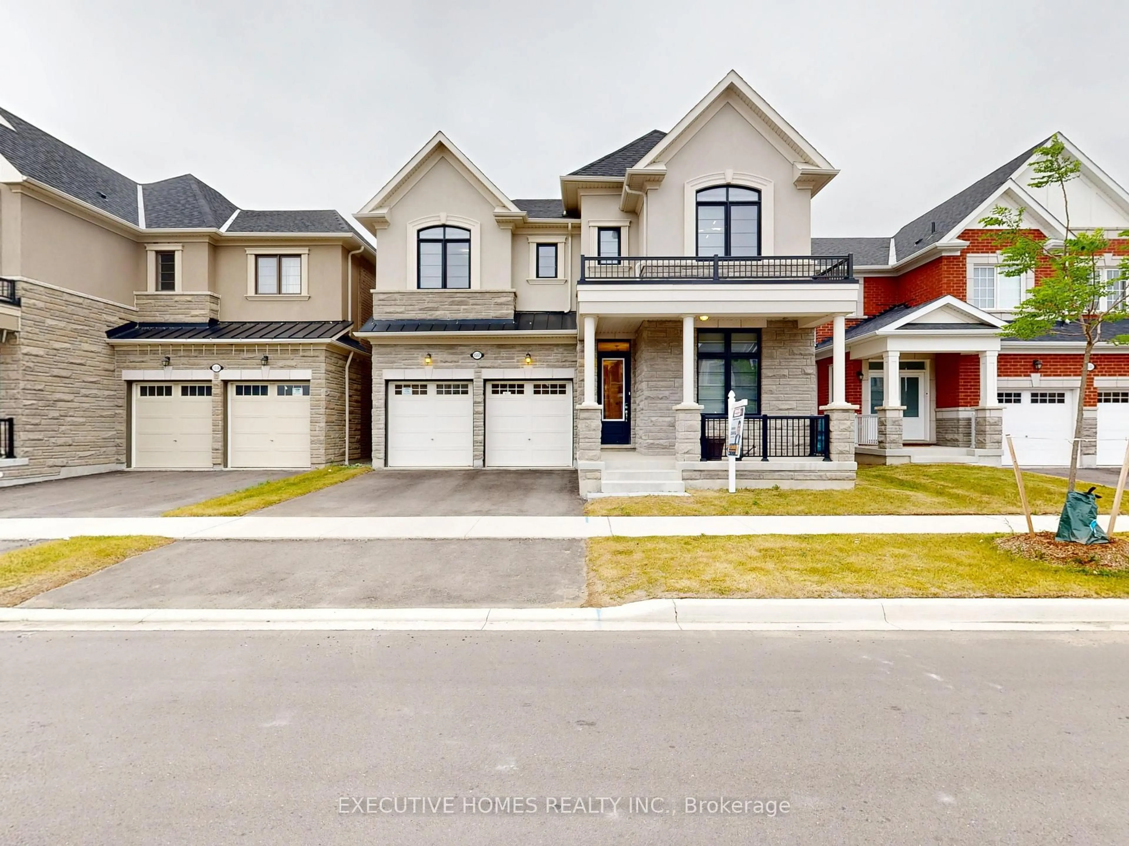 Home with brick exterior material, street for 1557 Scarlett Tr, Pickering Ontario L1X 0N9