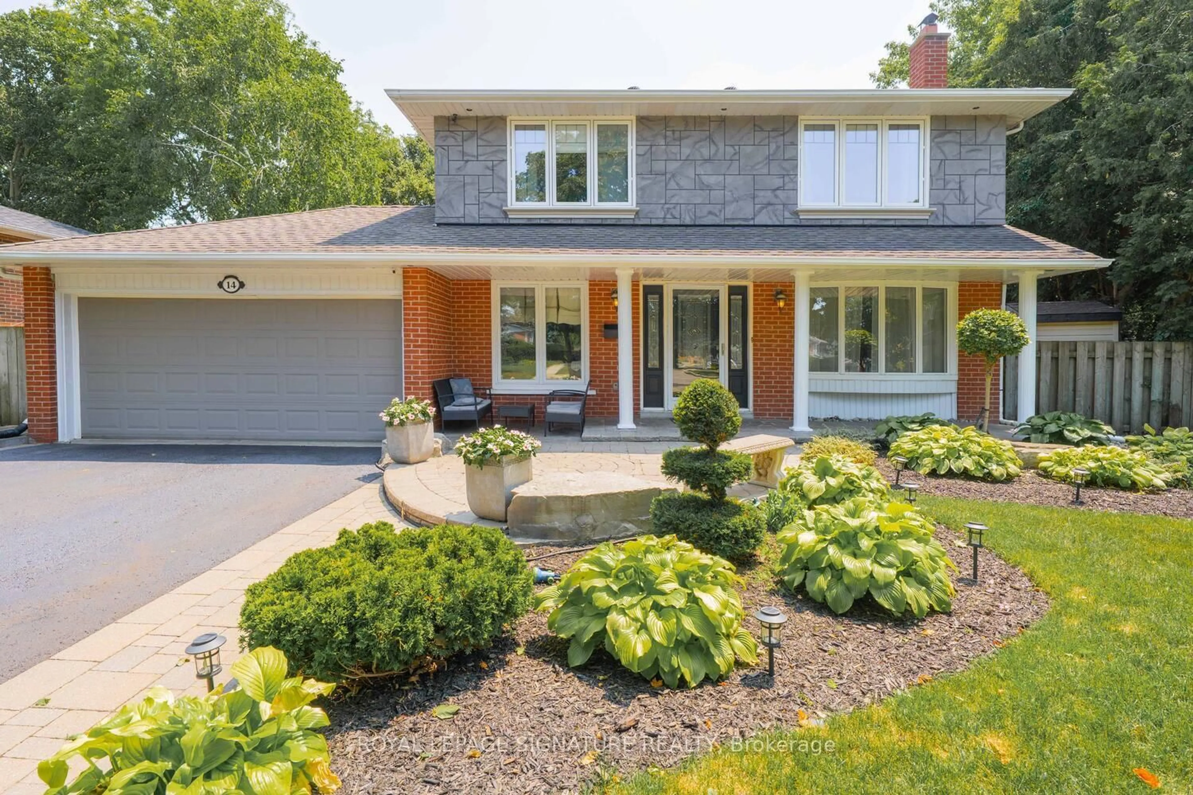 Home with brick exterior material, street for 14 Rosscowan Cres, Toronto Ontario M1W 1K6