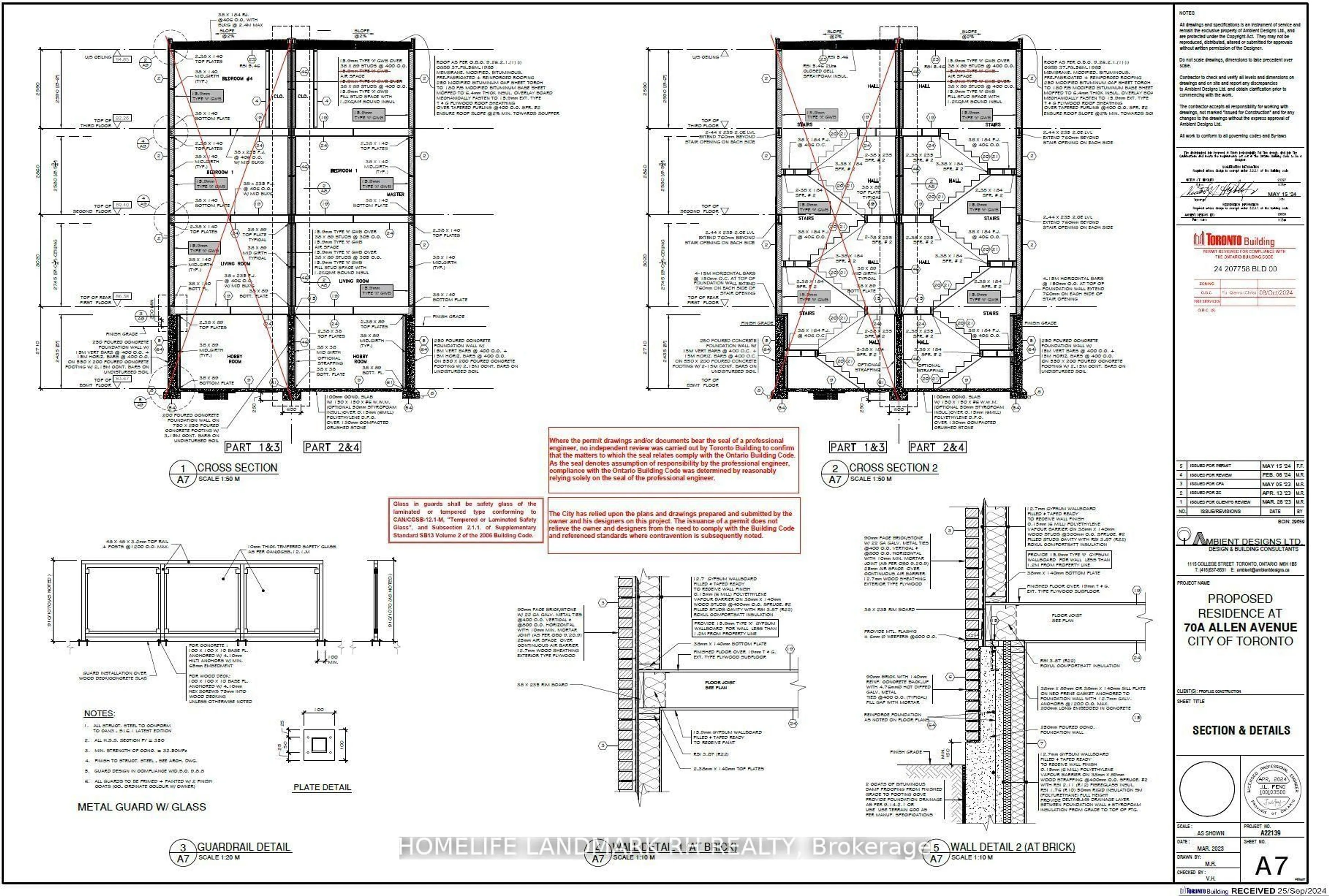 Floor plan for 70 Allen Ave, Toronto Ontario M4M 1T4