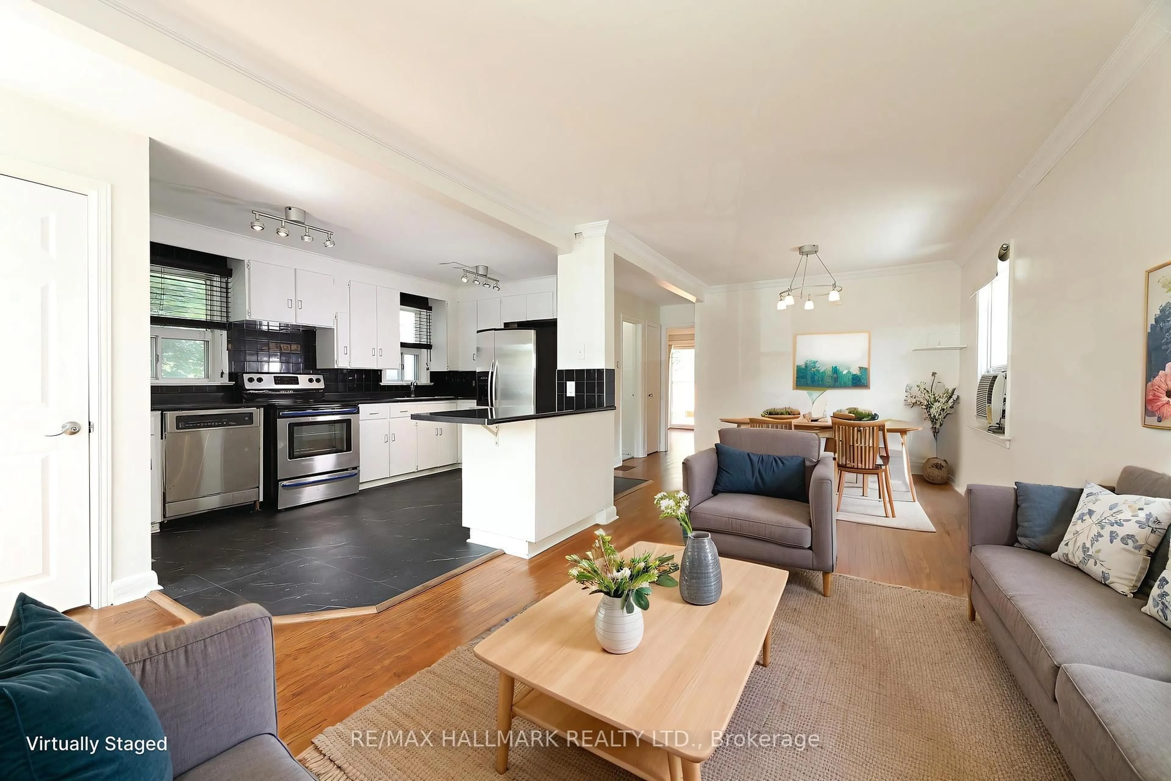Open concept kitchen, unknown for 147 Haslam St, Toronto Ontario M1N 3N9