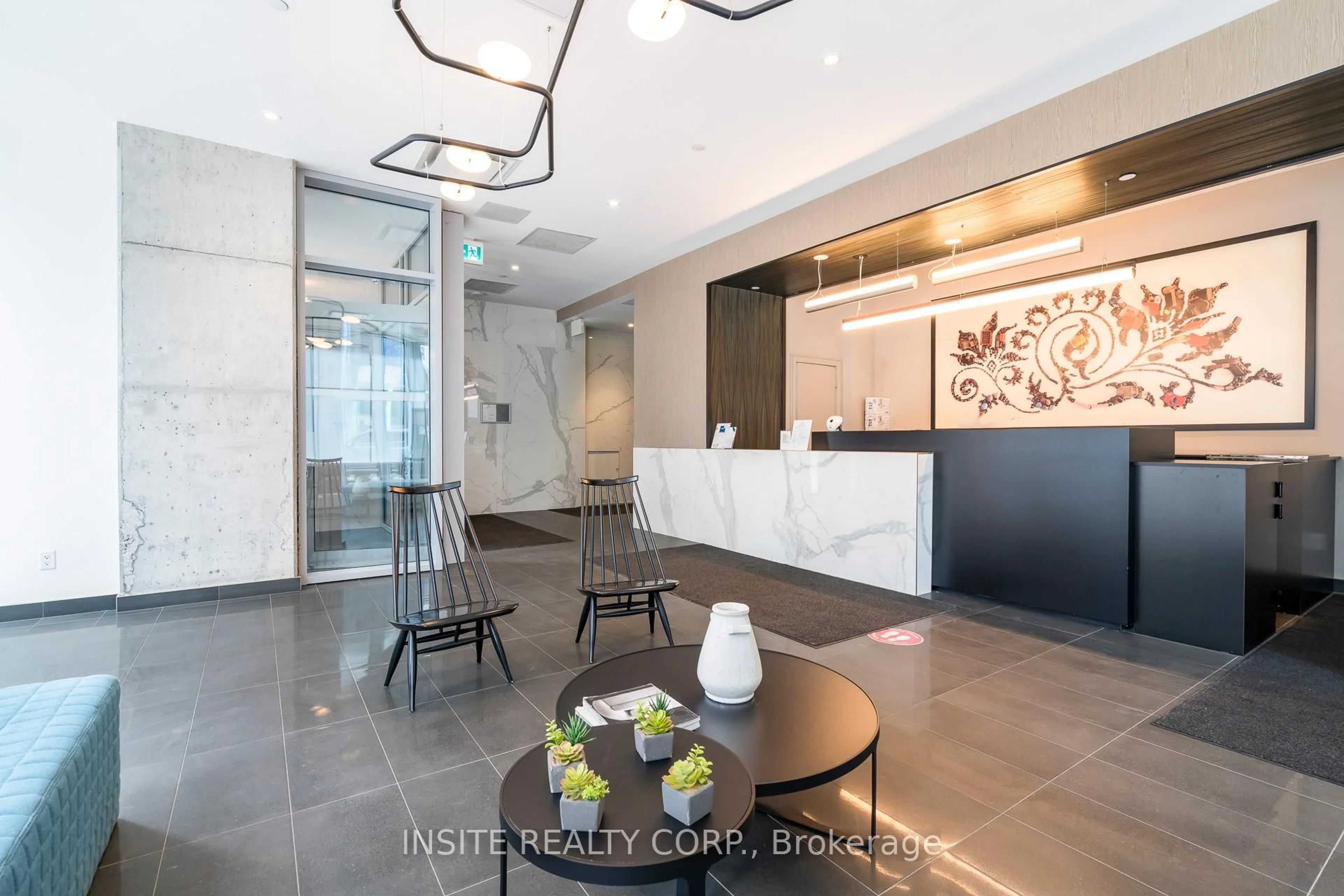 Lobby for 15 Baseball Pl #806, Toronto Ontario M4M 0E6