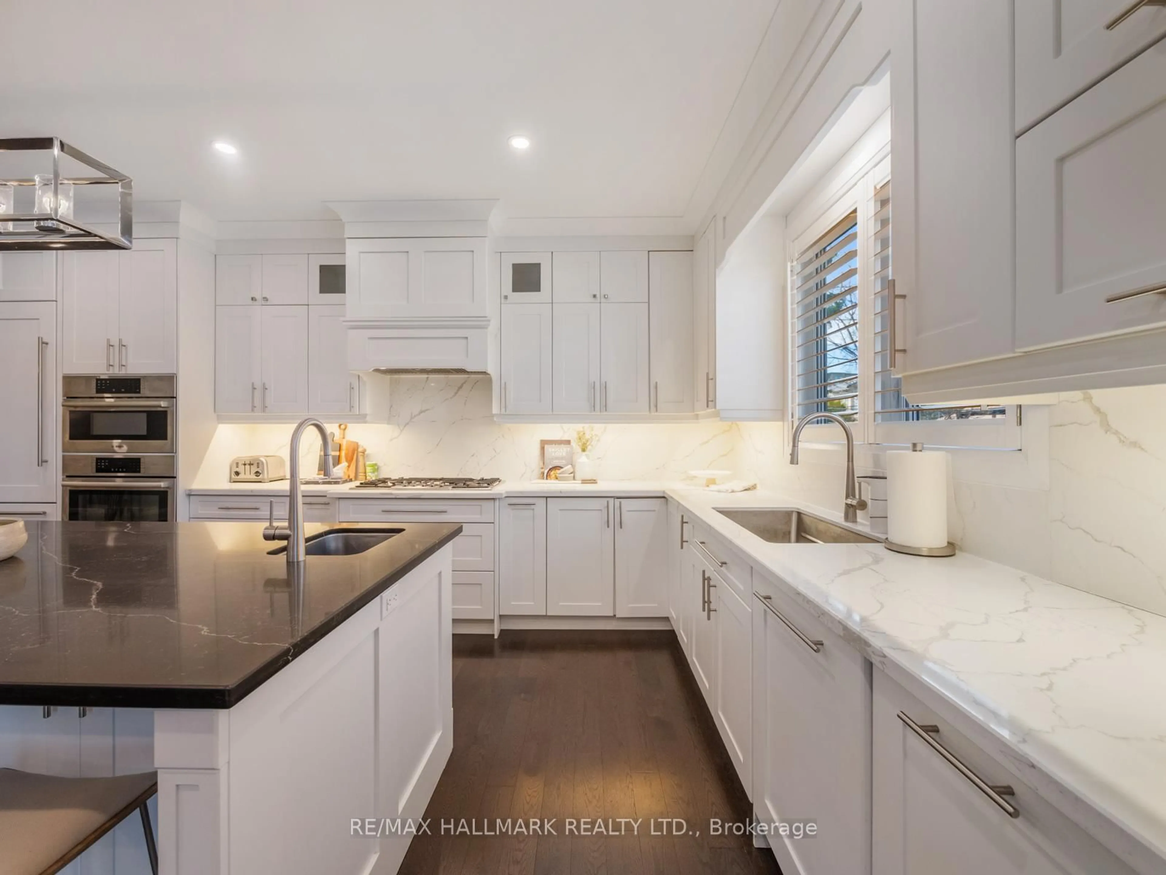 Contemporary kitchen, ceramic/tile floor for 14 Elmview Dr, Toronto Ontario M1N 2W4