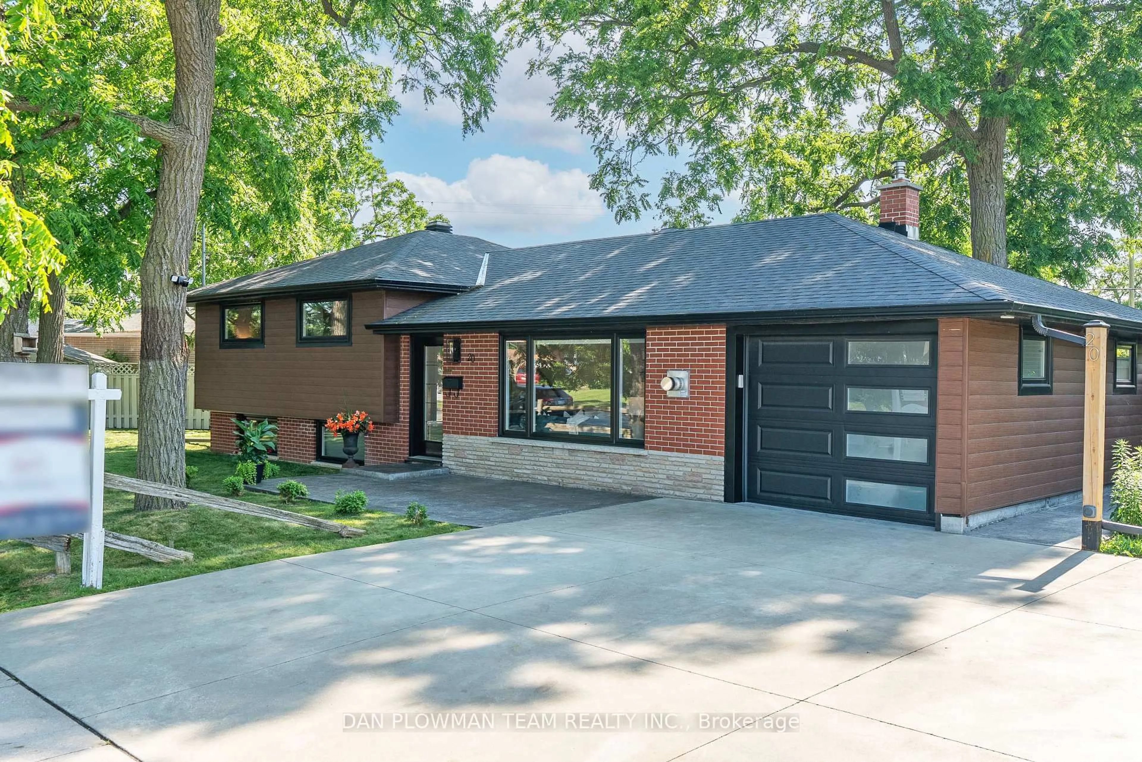 Home with brick exterior material, street for 20 Sandra St, Oshawa Ontario L1H 3W3
