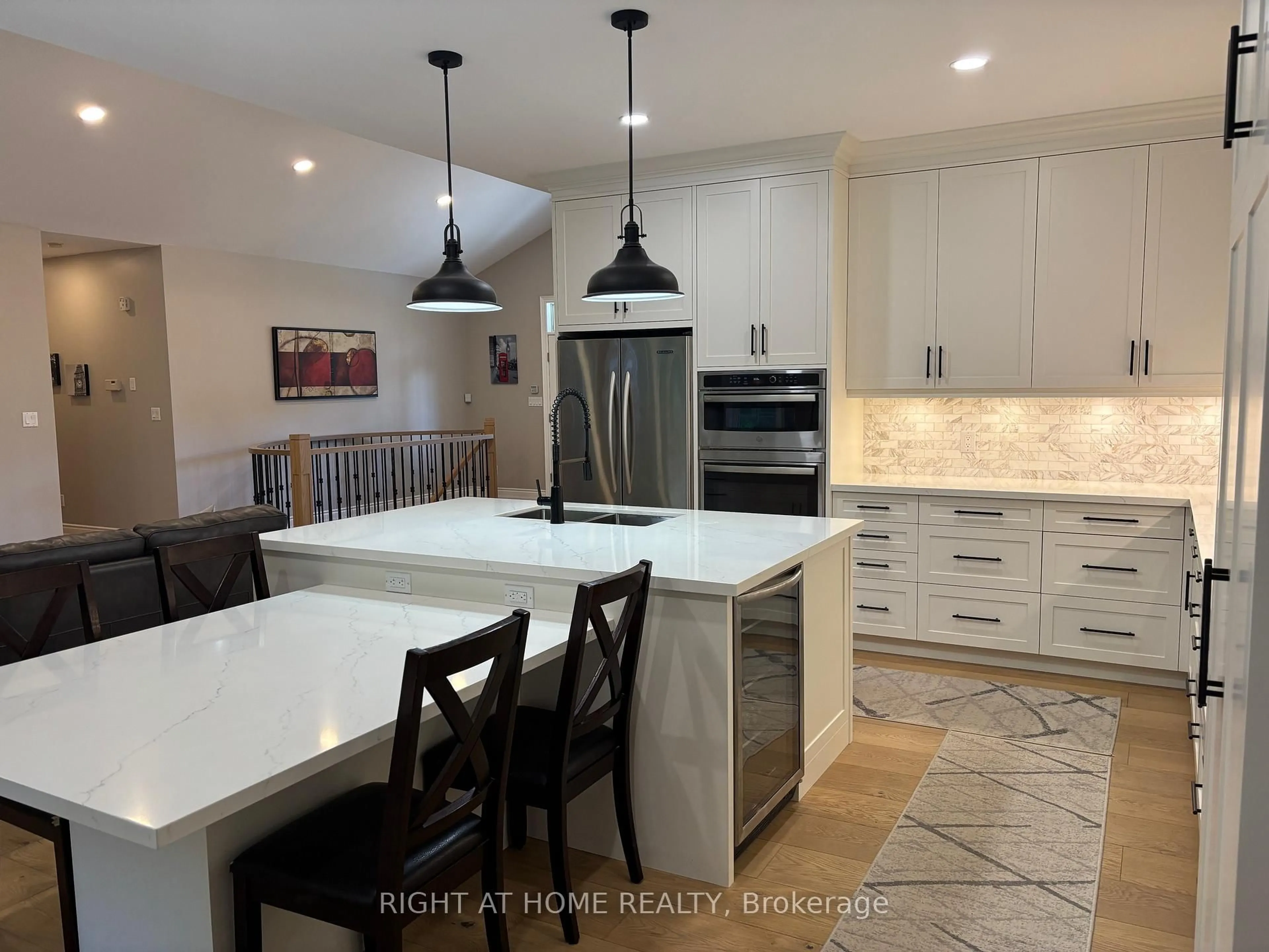 Contemporary kitchen, ceramic/tile floor for 3727 Old Scugog Rd, Clarington Ontario L1C 4J2
