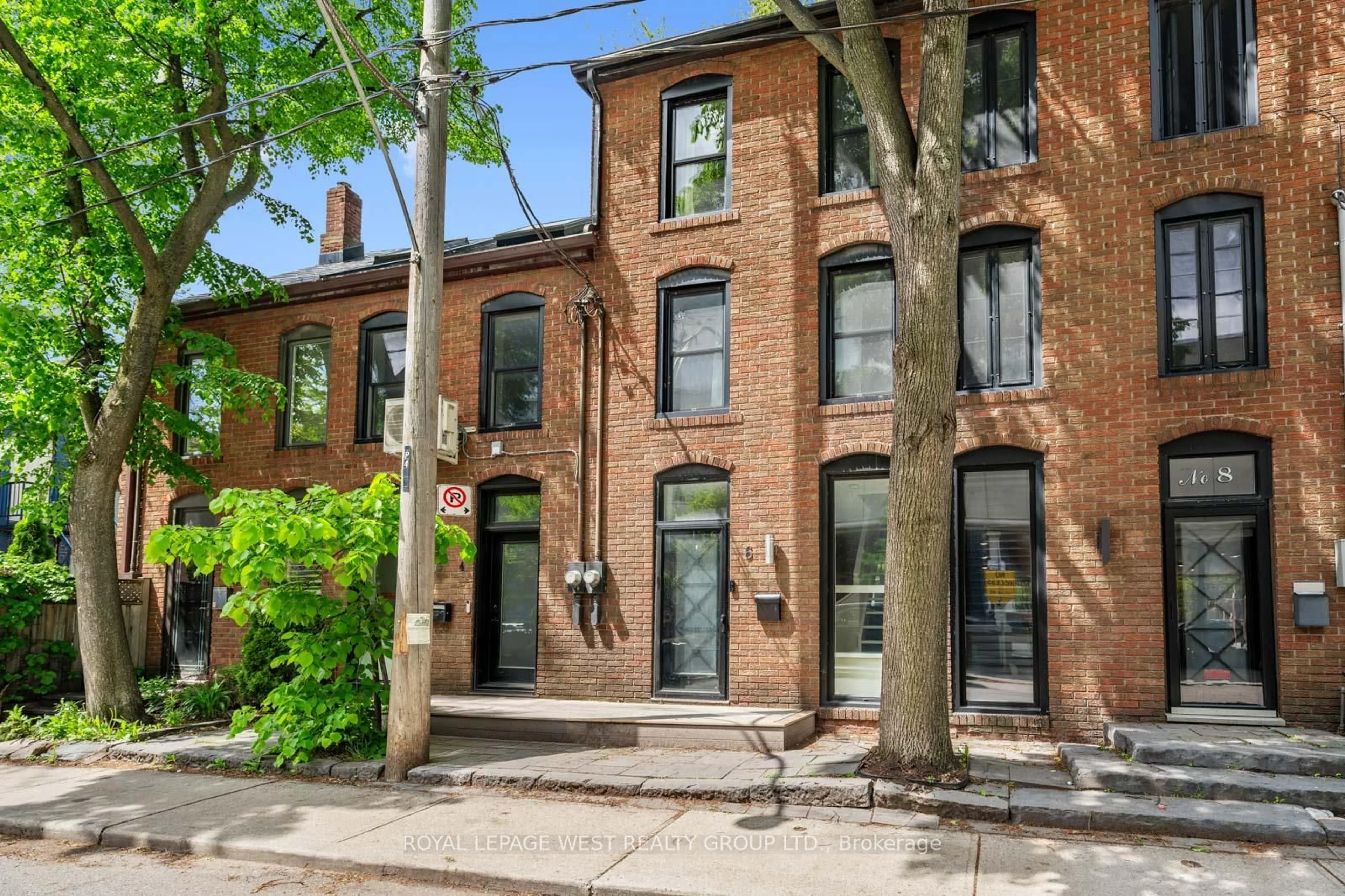 Home with brick exterior material, street for 6 Verral Ave, Toronto Ontario M4M 2R2