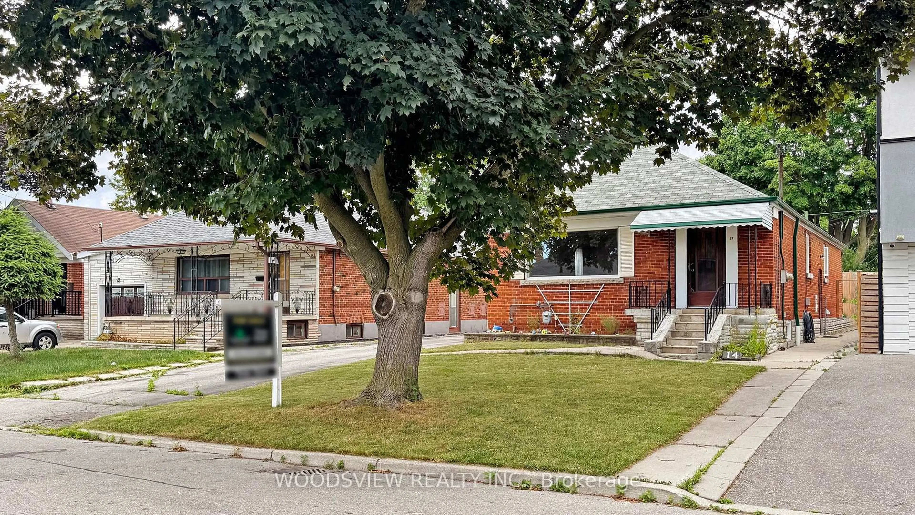 Home with brick exterior material, street for 14 Shandara Cres, Toronto Ontario M1R 1E9