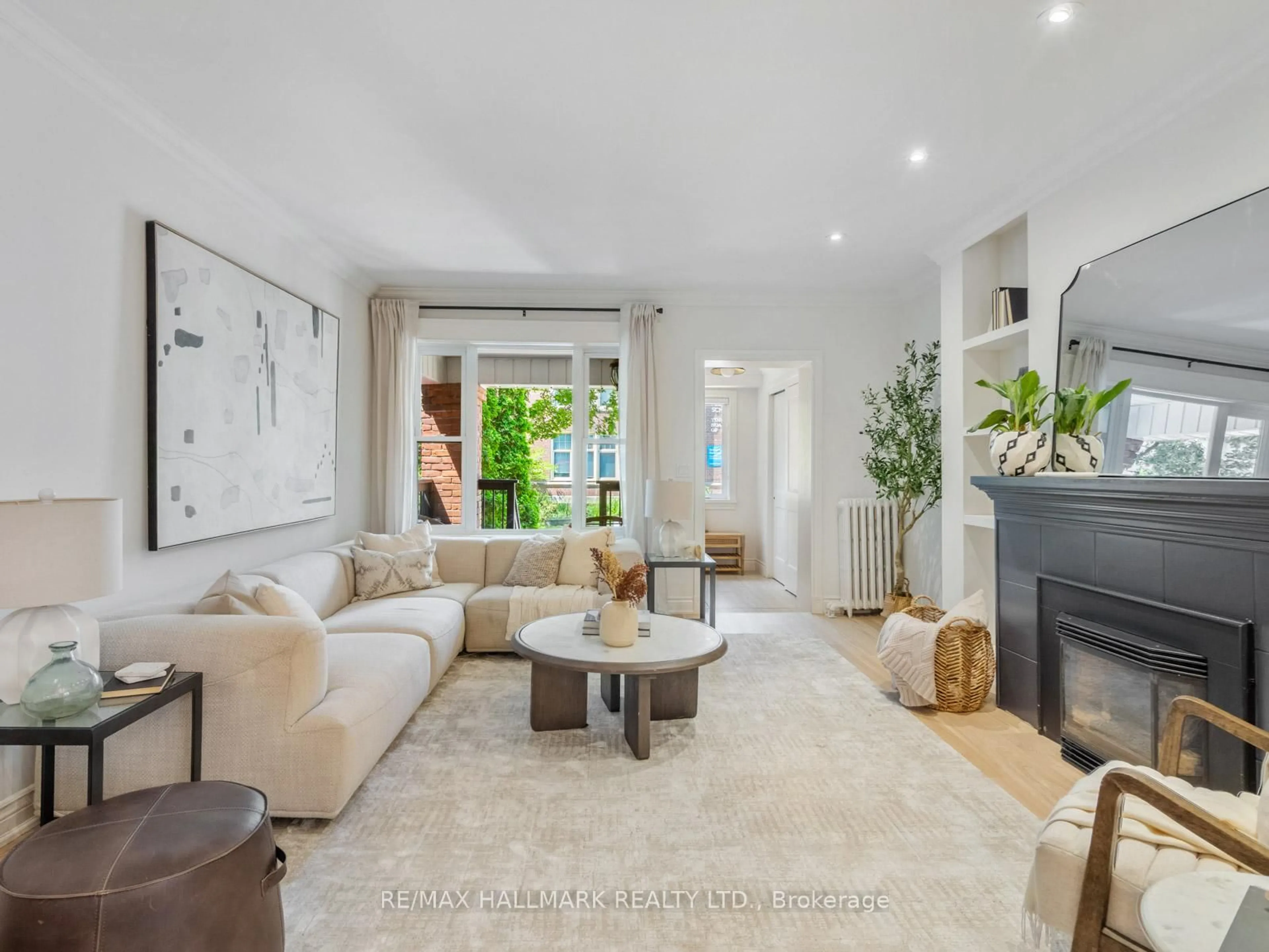 Living room with furniture, unknown for 97 Bowmore Rd, Toronto Ontario M4L 3J1