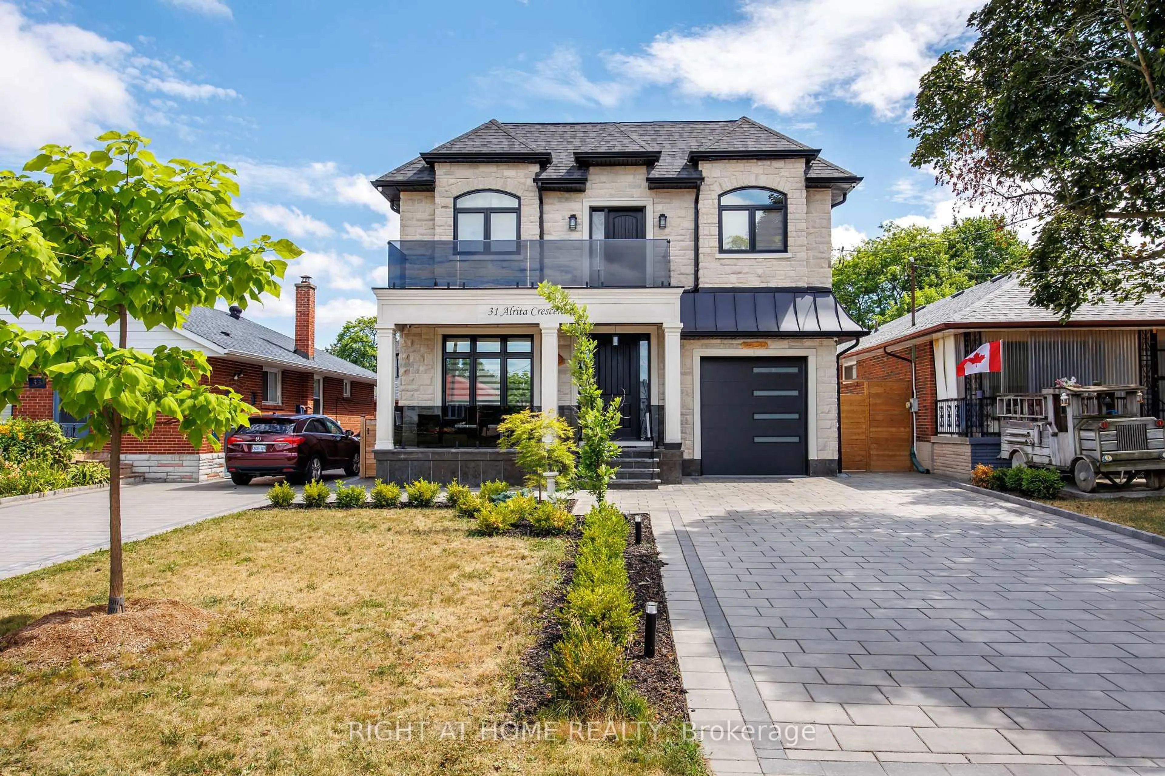 Home with brick exterior material, street for 31 Alrita Cres, Toronto Ontario M1R 4M2