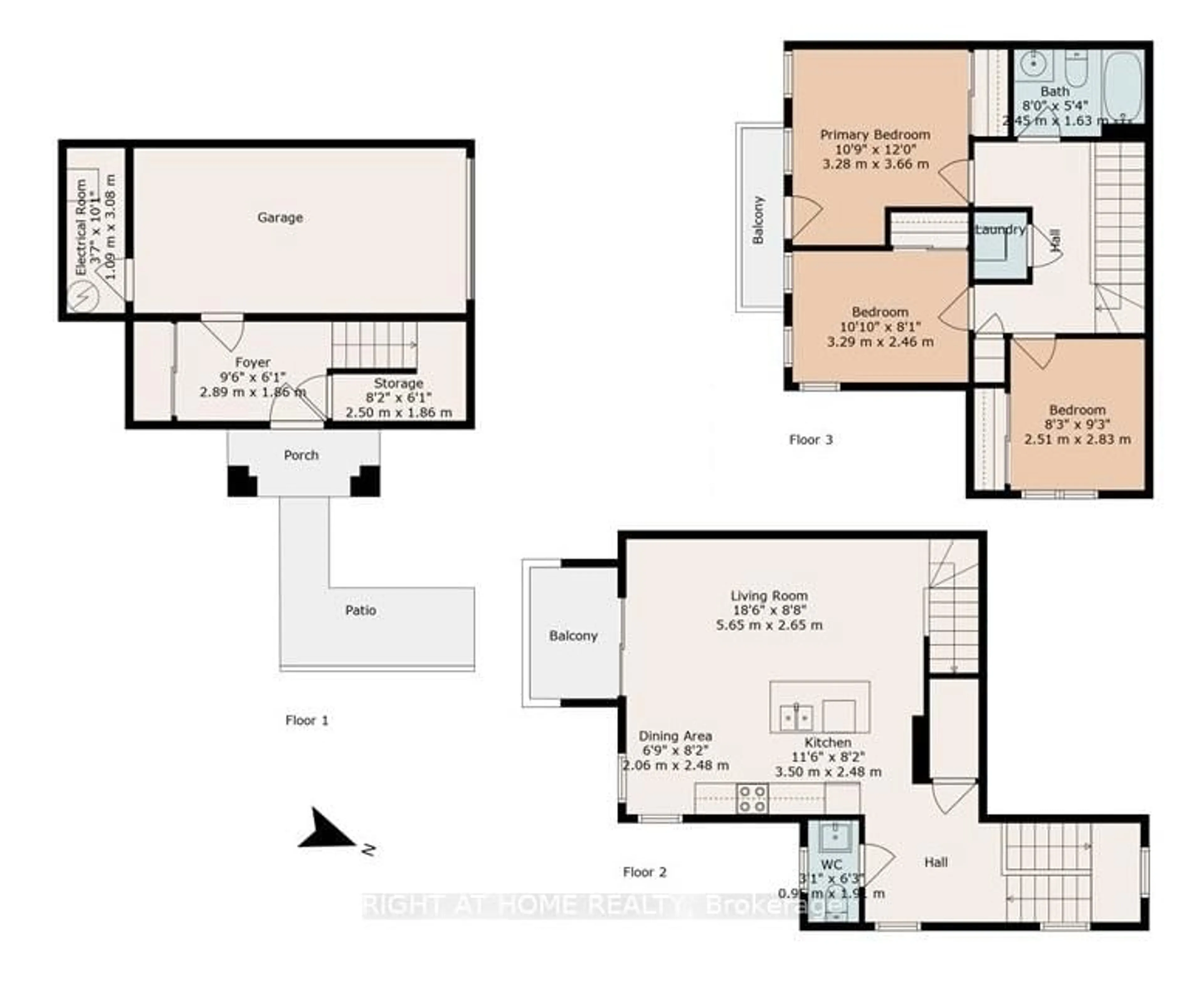 Floor plan for 1534 Bloor St, Clarington Ontario L1E 0G9