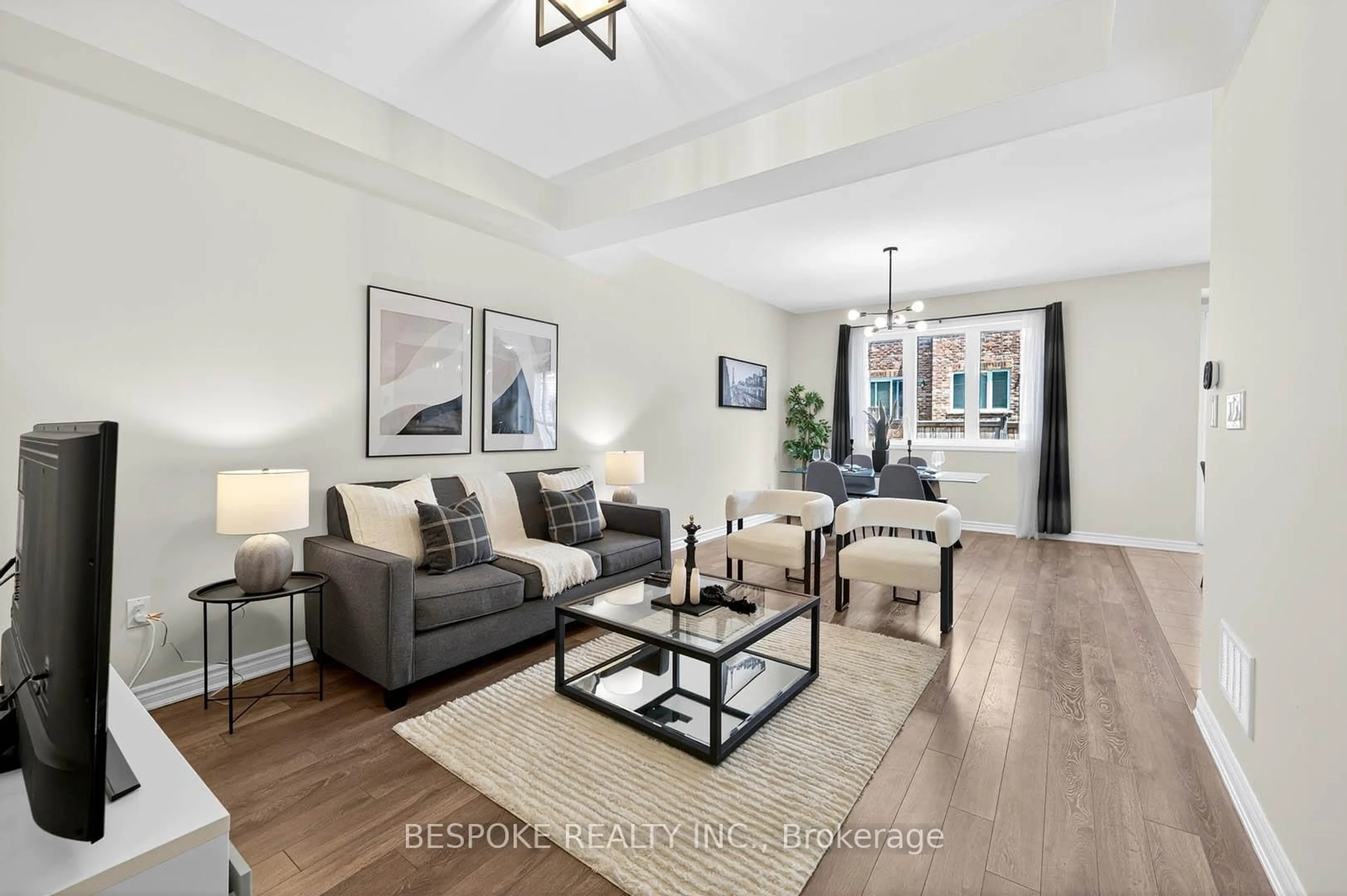 Living room with furniture, unknown for 15 Windflower Way, Whitby Ontario L1P 0H9