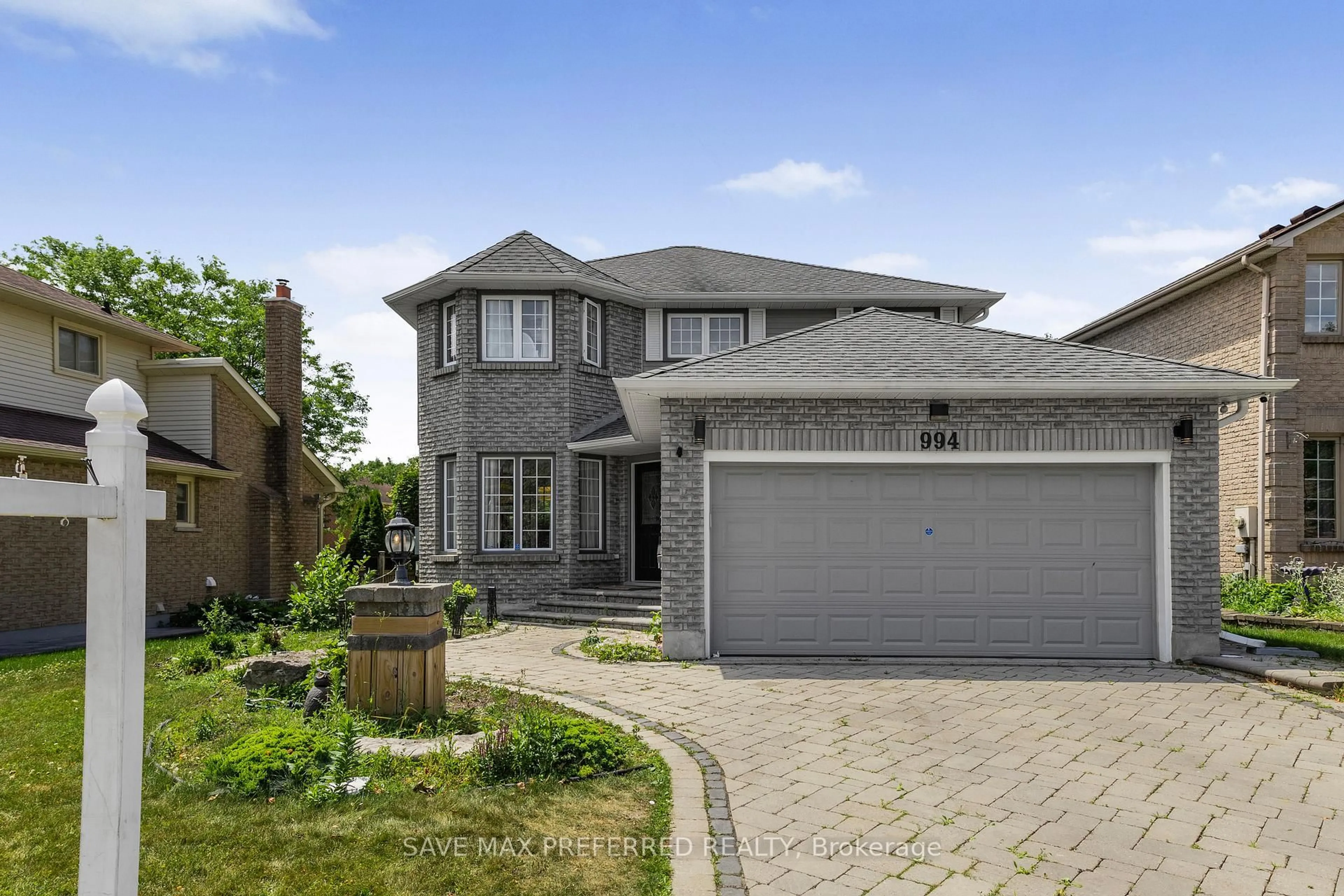 Home with brick exterior material, street for 994 Copperfield Dr, Oshawa Ontario L1K 1S4