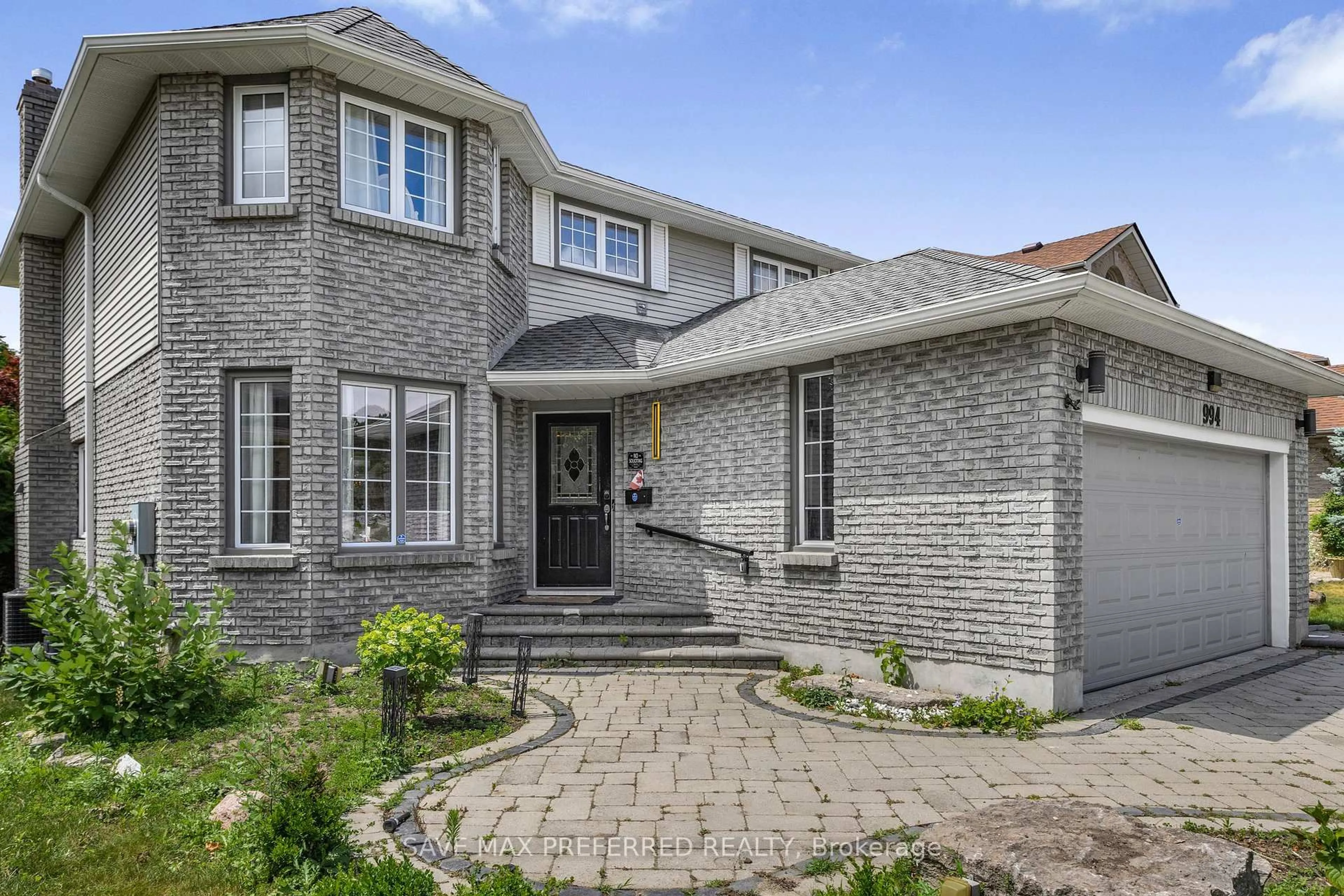 Home with brick exterior material, street for 994 Copperfield Dr, Oshawa Ontario L1K 1S4