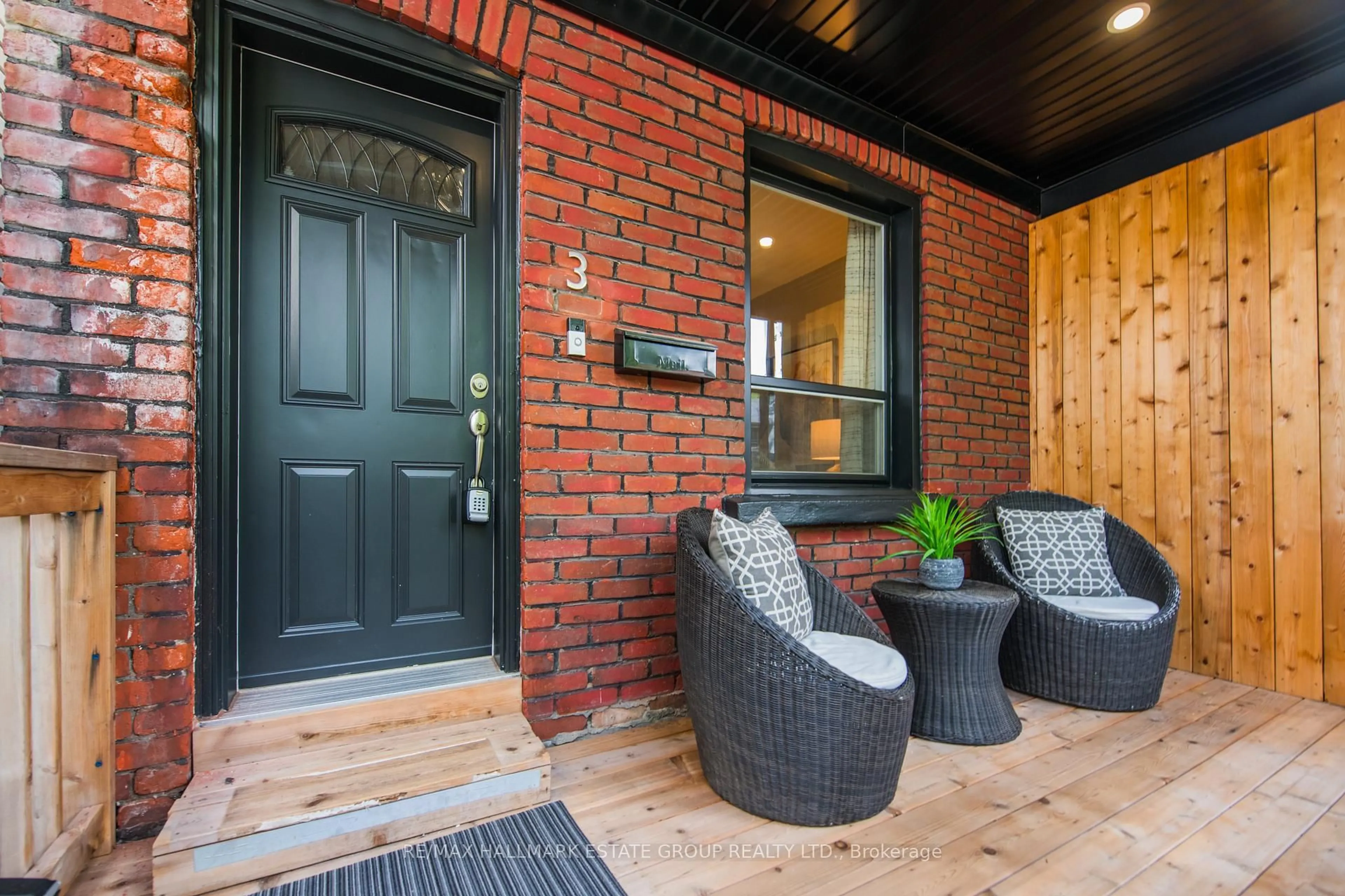 Home with brick exterior material, street for 3 Murdock Ave, Toronto Ontario M4C 1E3