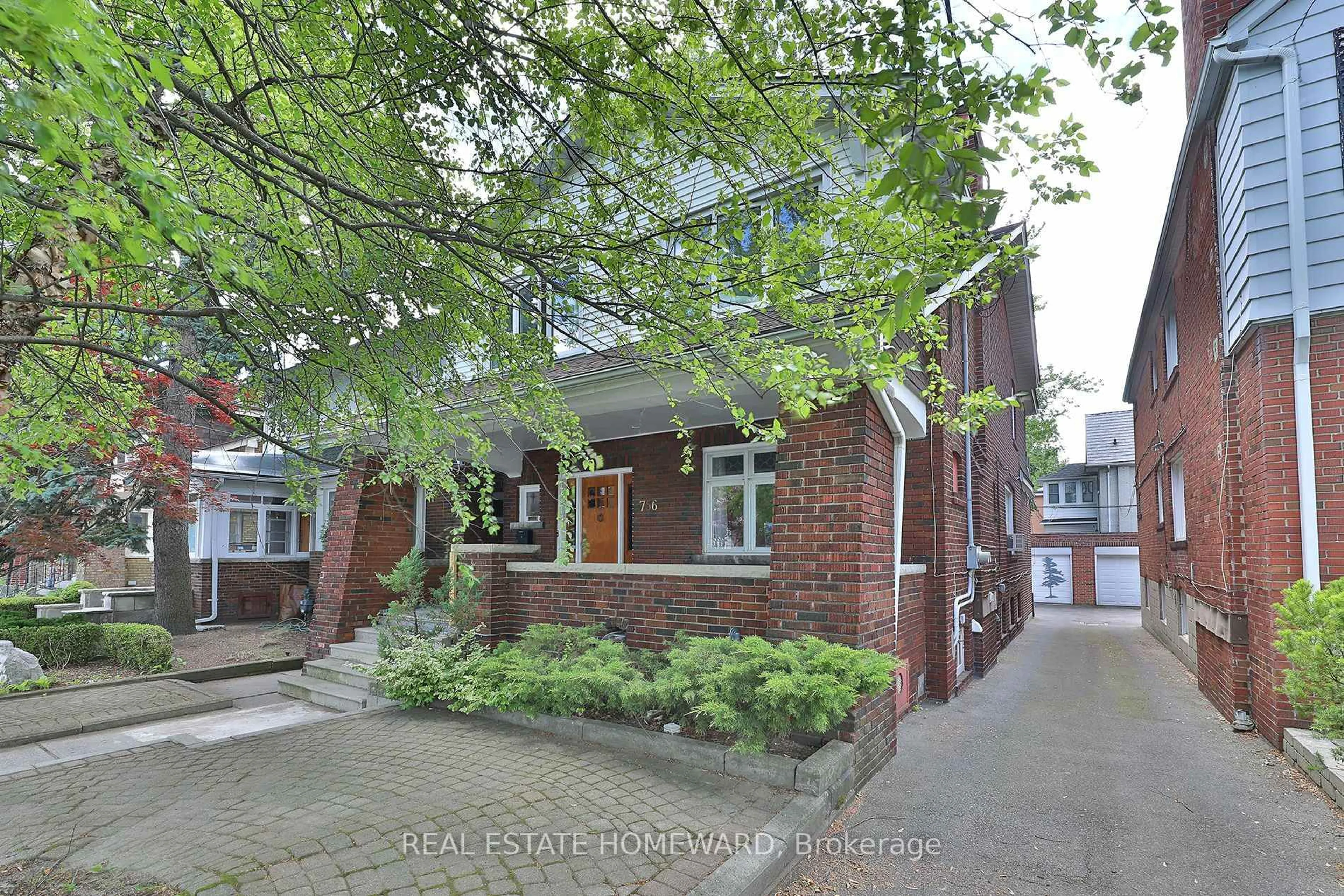 Home with brick exterior material, street for 756 Coxwell Ave, Toronto Ontario M4C 3C4