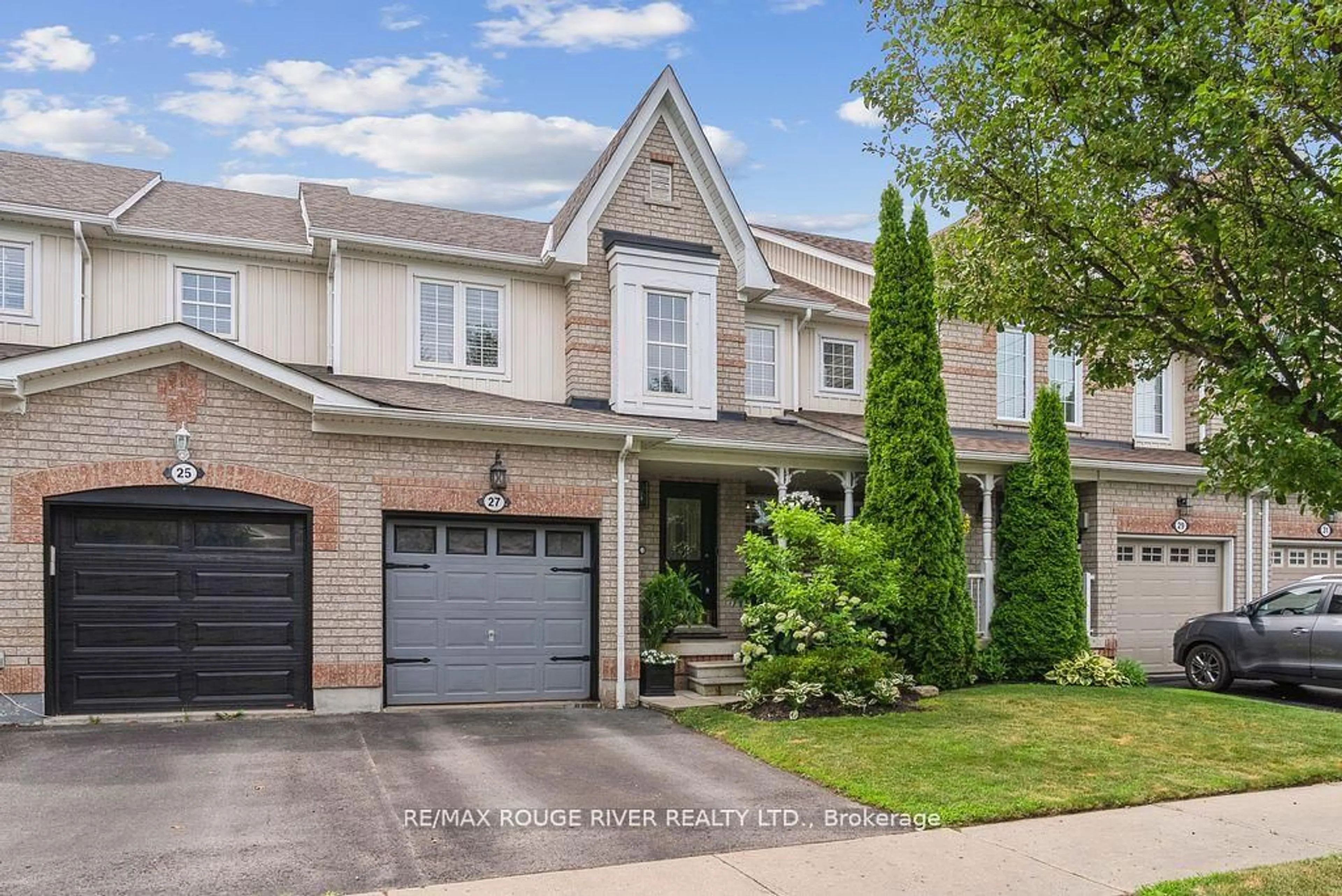 Home with brick exterior material, street for 27 Barchester Cres, Whitby Ontario L1M 2L7