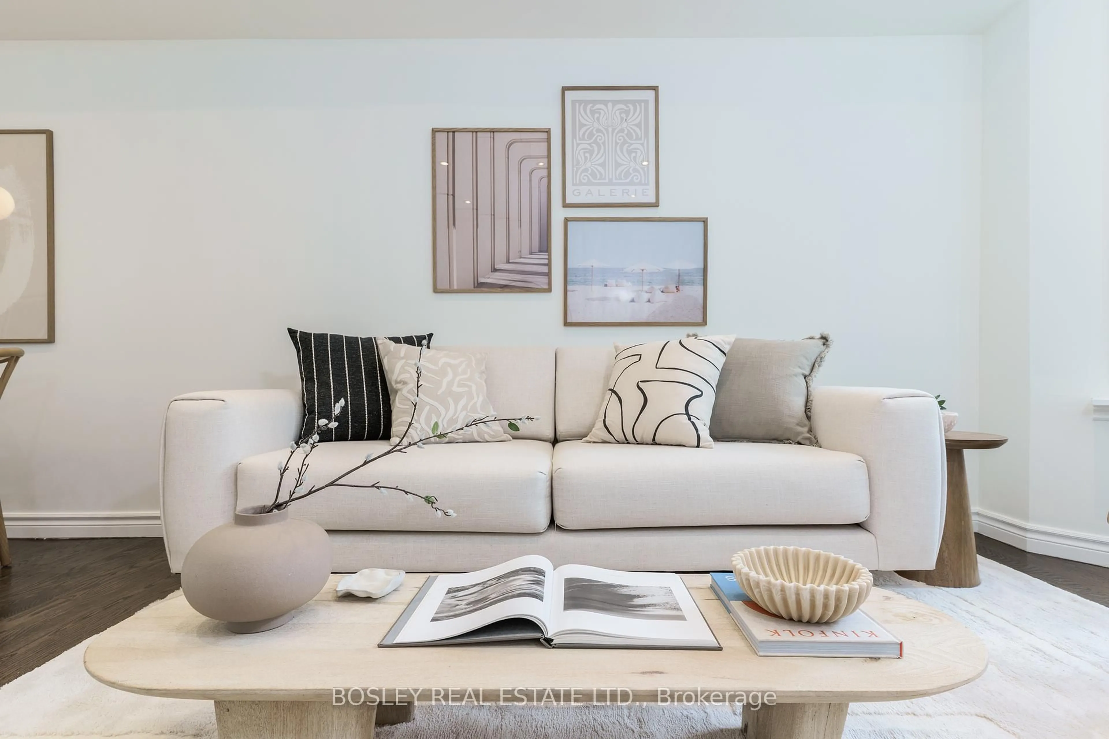 Living room with furniture, unknown for 90 Walpole Ave, Toronto Ontario M4L 2J1