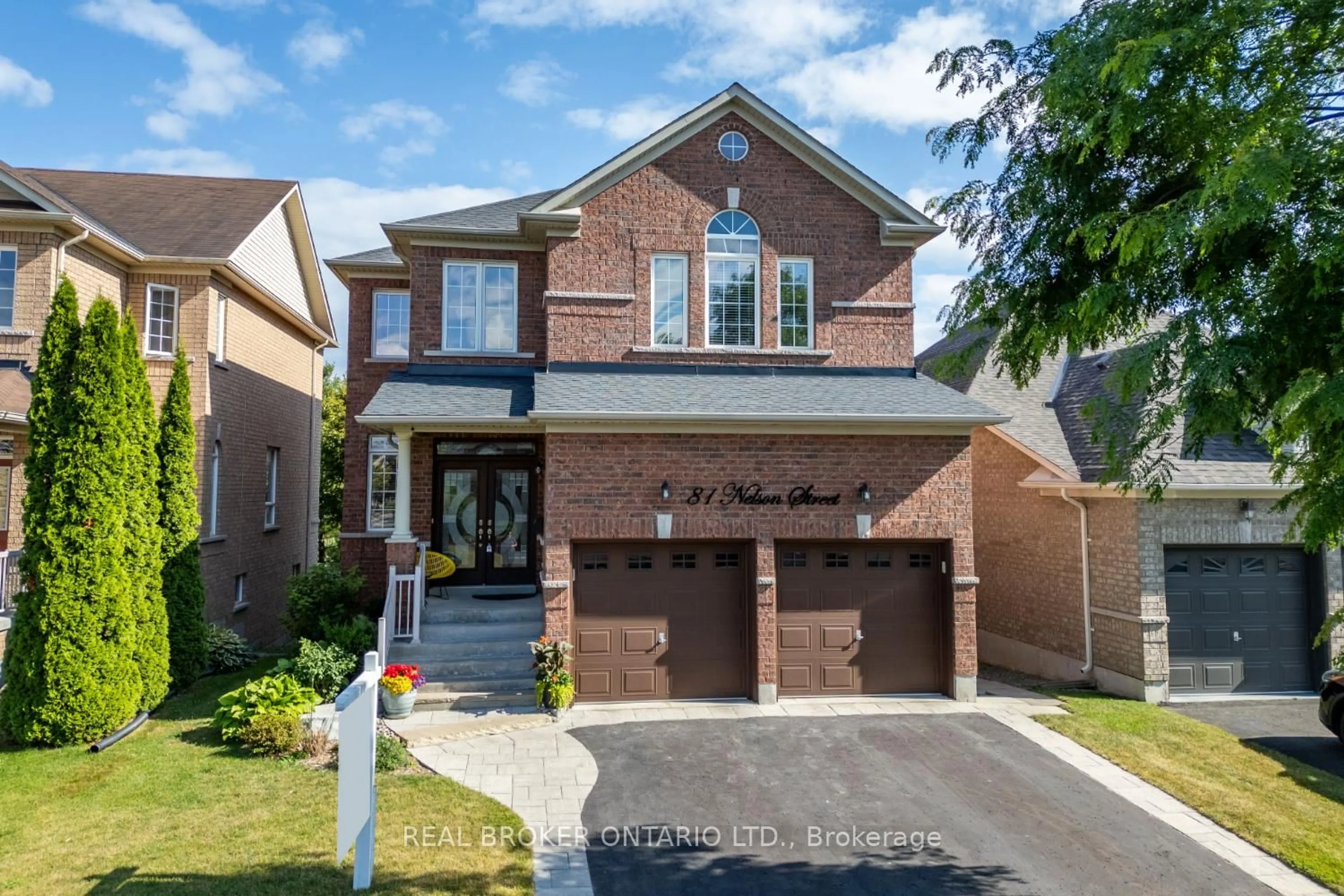 Home with brick exterior material, street for 81 Nelson St, Clarington Ontario L1C 0A7