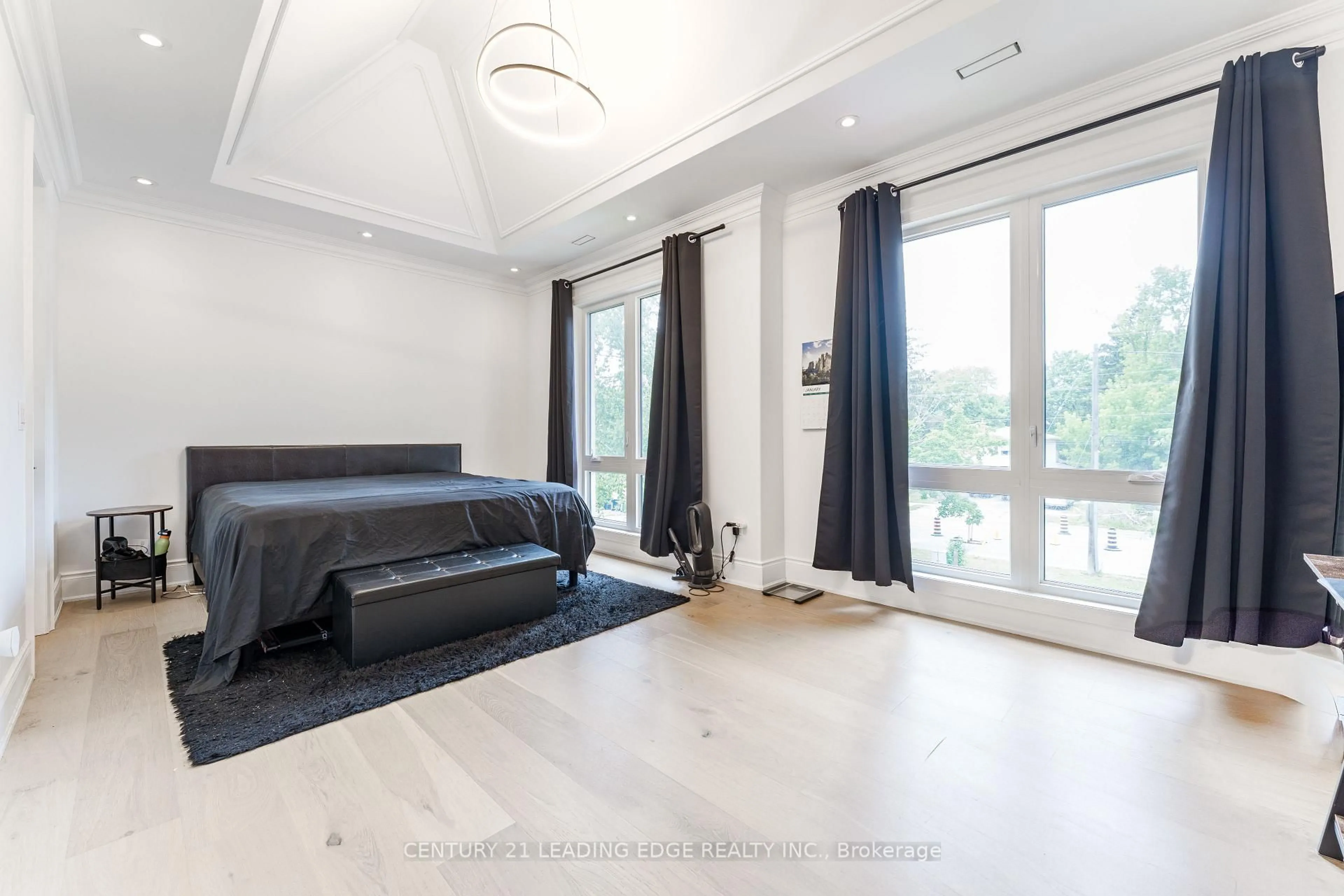 Bedroom with bed, unknown for 3995 Ellesmere Rd, Toronto Ontario M1C 1J3