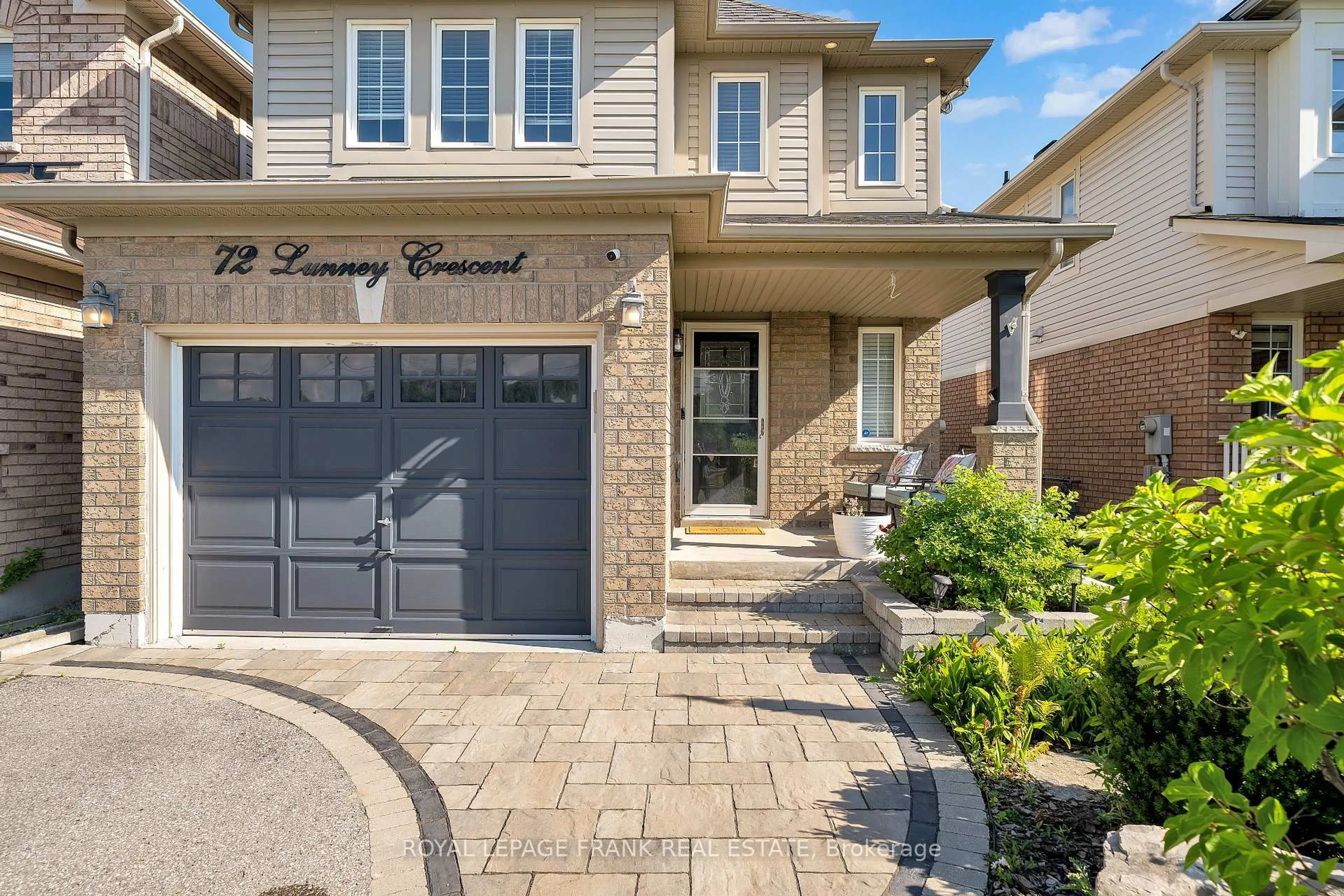 Home with brick exterior material, street for 72 Lunney Cres, Clarington Ontario L1C 5P1