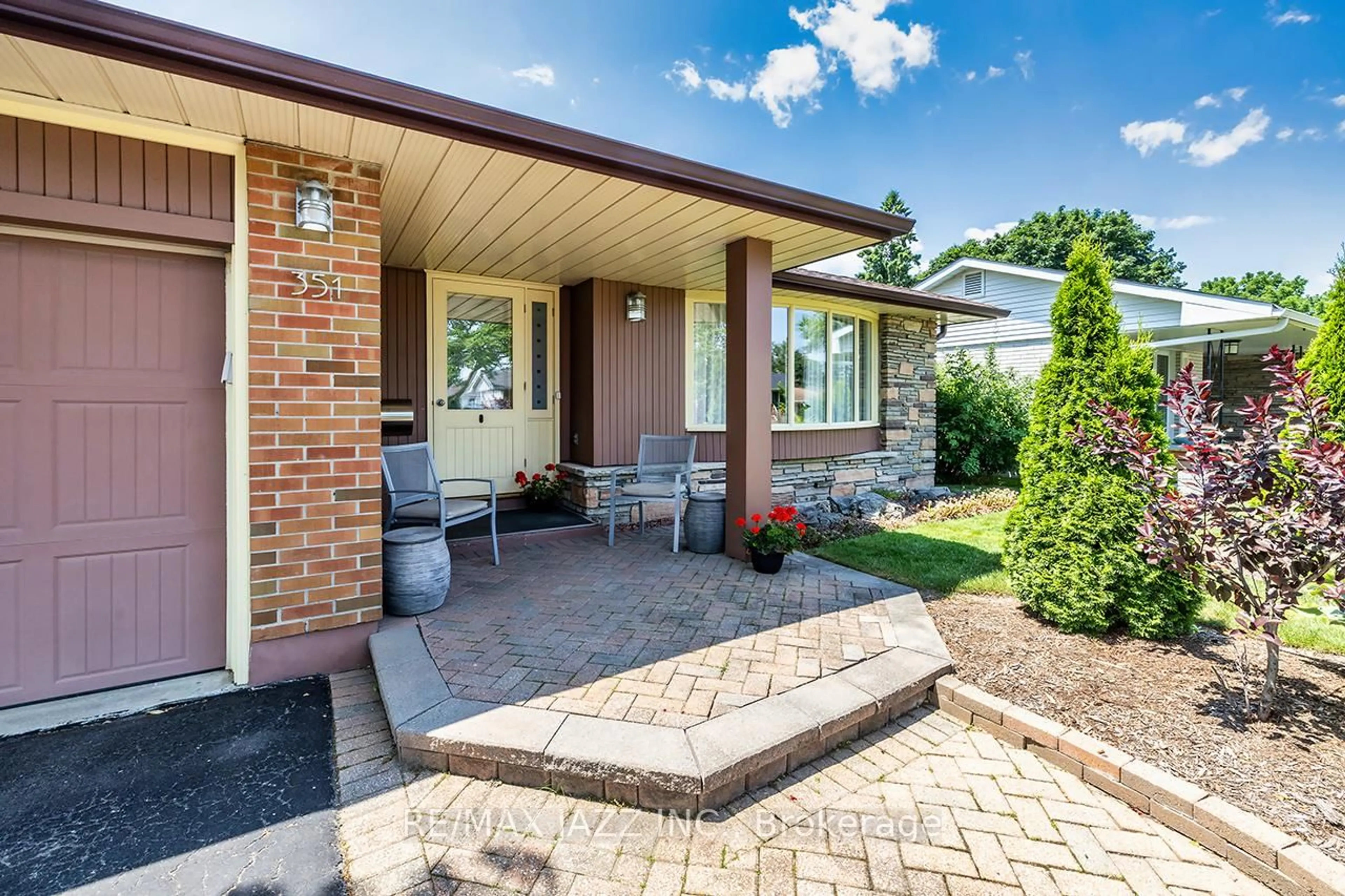 Home with brick exterior material, street for 351 Orange Cres, Oshawa Ontario L1G 5X2