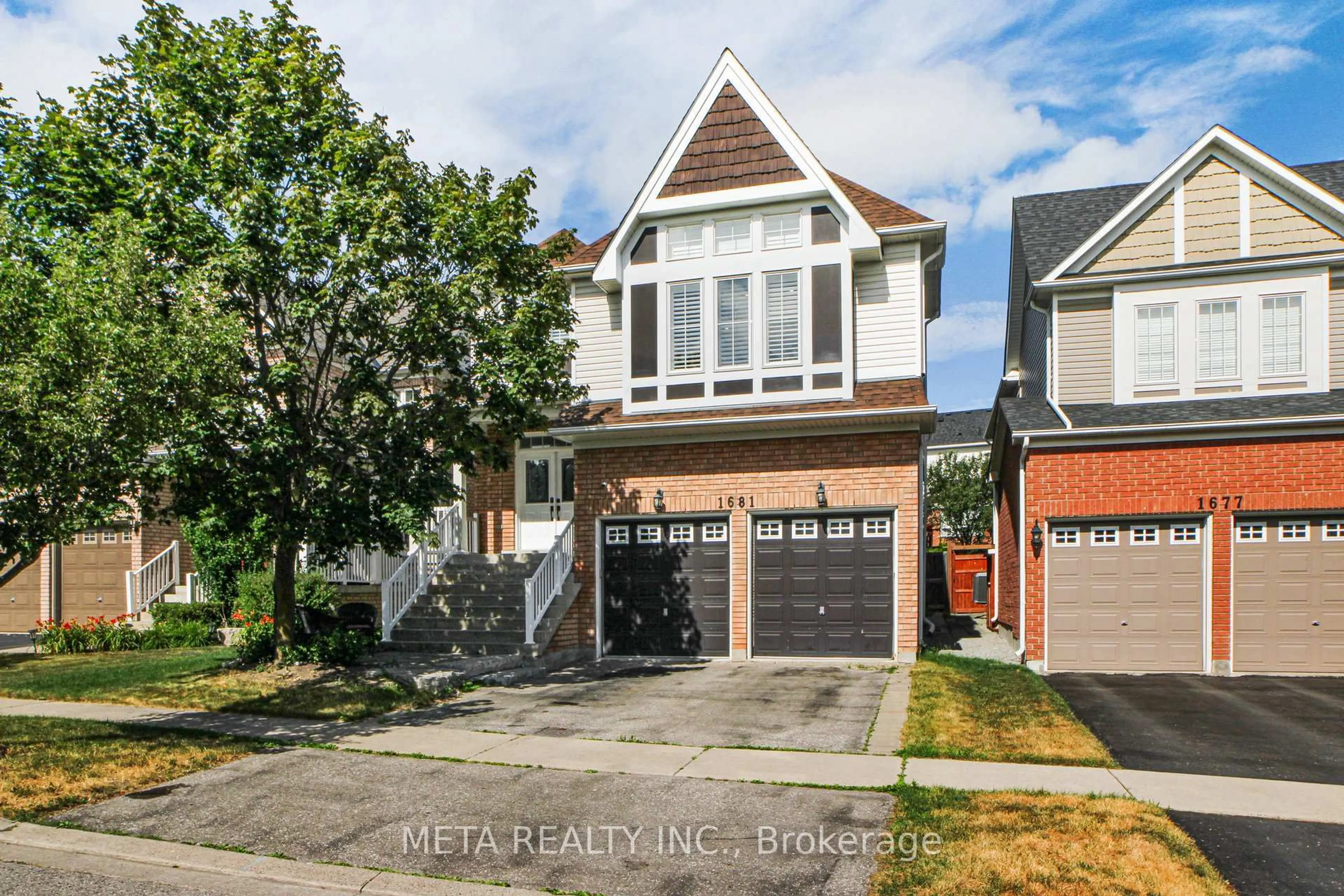 Home with brick exterior material, street for 1681 Yardley St, Oshawa Ontario L1K 0B4