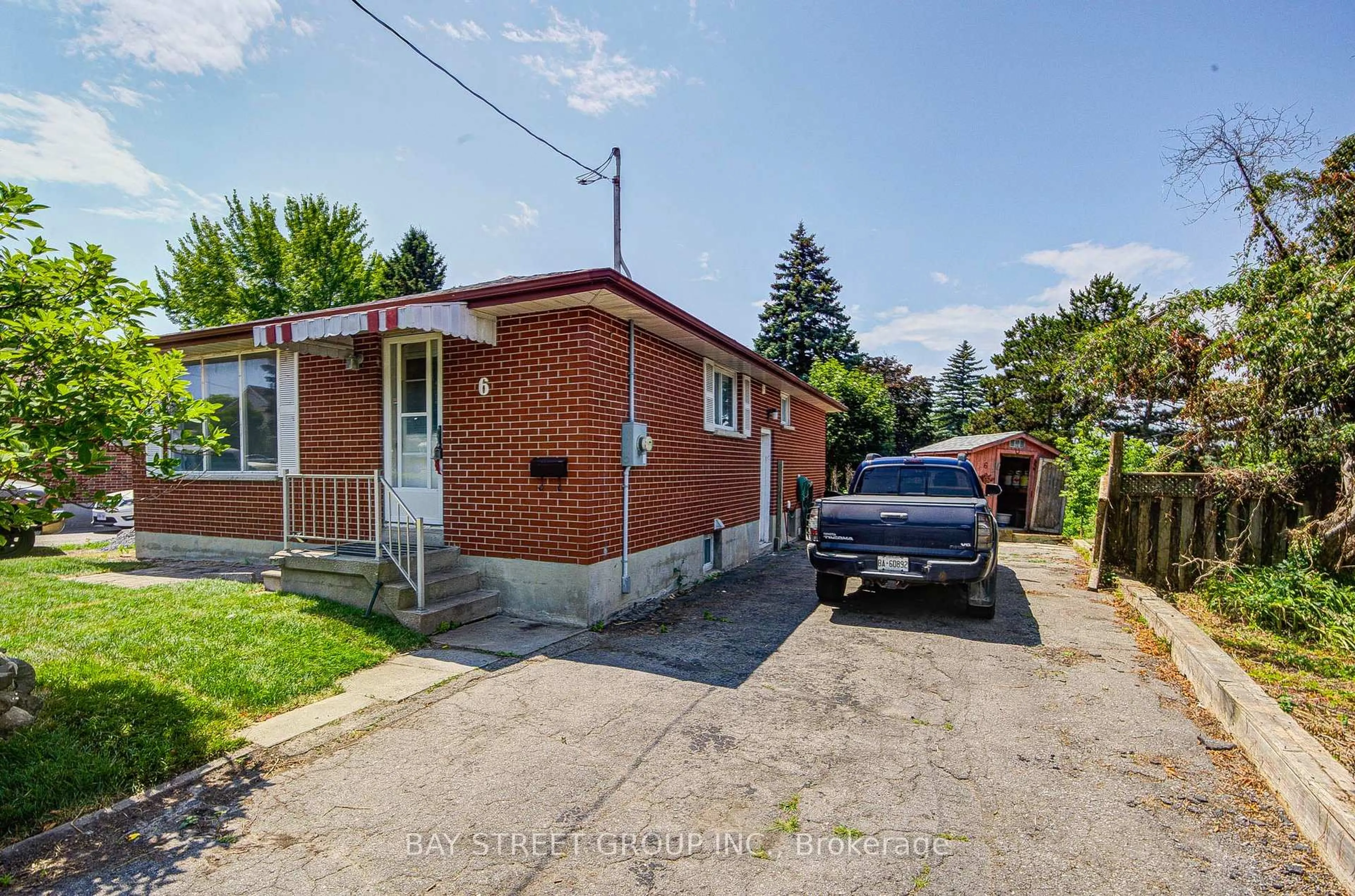 Home with brick exterior material, street for 6 Keewatin St, Oshawa Ontario L1H 6Y8