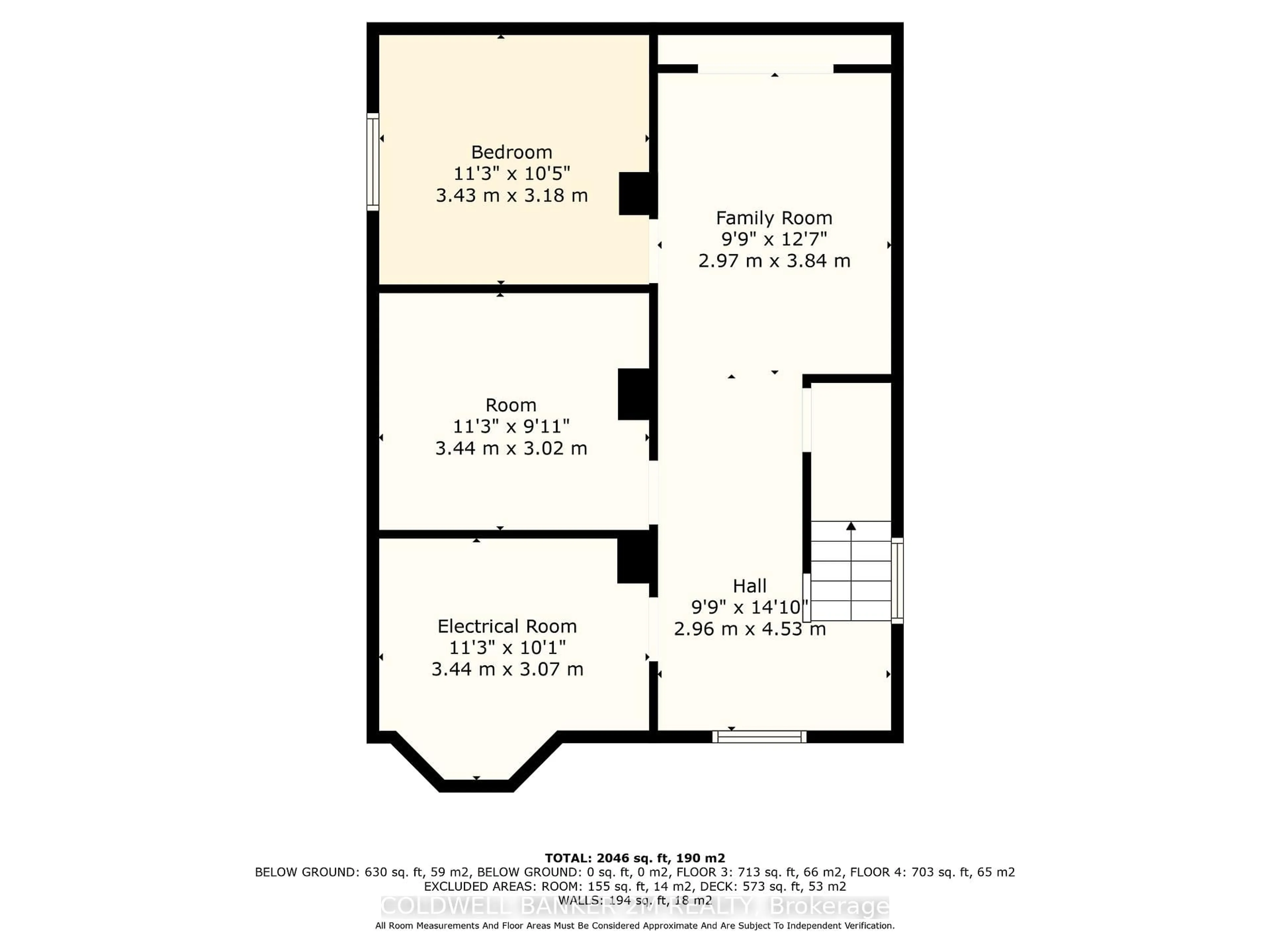 Floor plan for 128 Buckingham Ave, Oshawa Ontario L1G 2K5