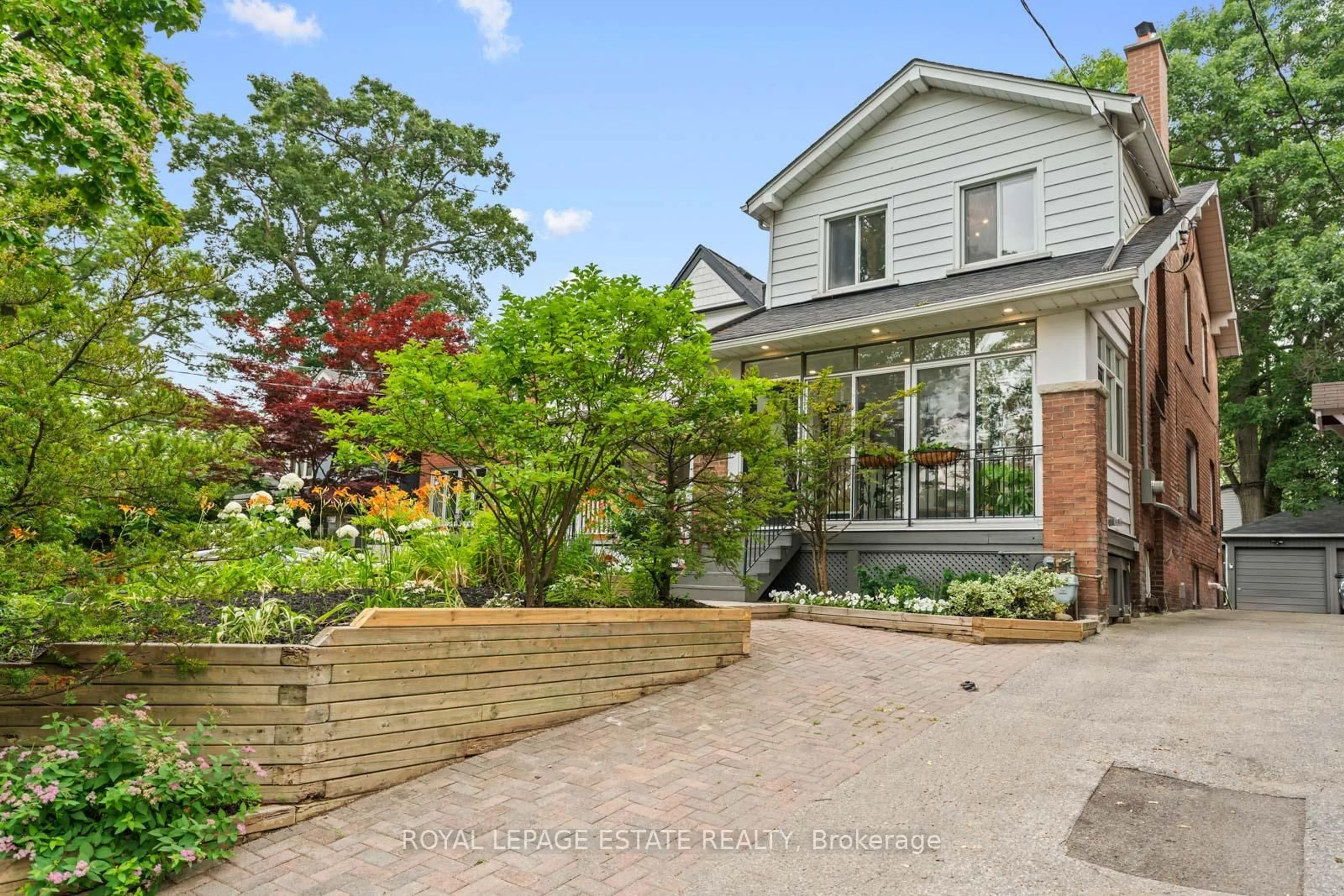Home with brick exterior material, street for 160 Silver Birch Ave, Toronto Ontario M4E 3L4