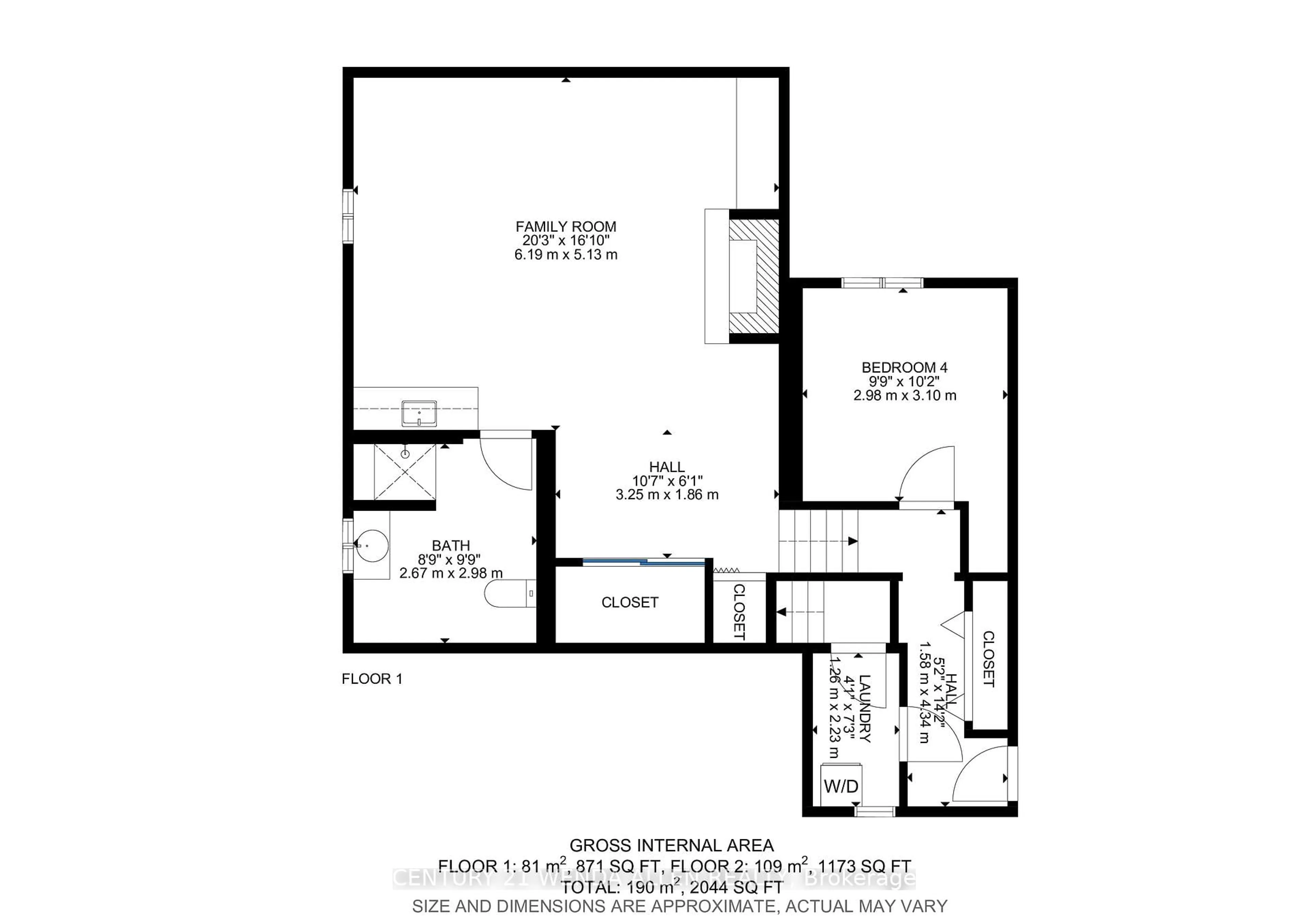 Floor plan for 572 Arnhem Dr, Oshawa Ontario L1G 2J6