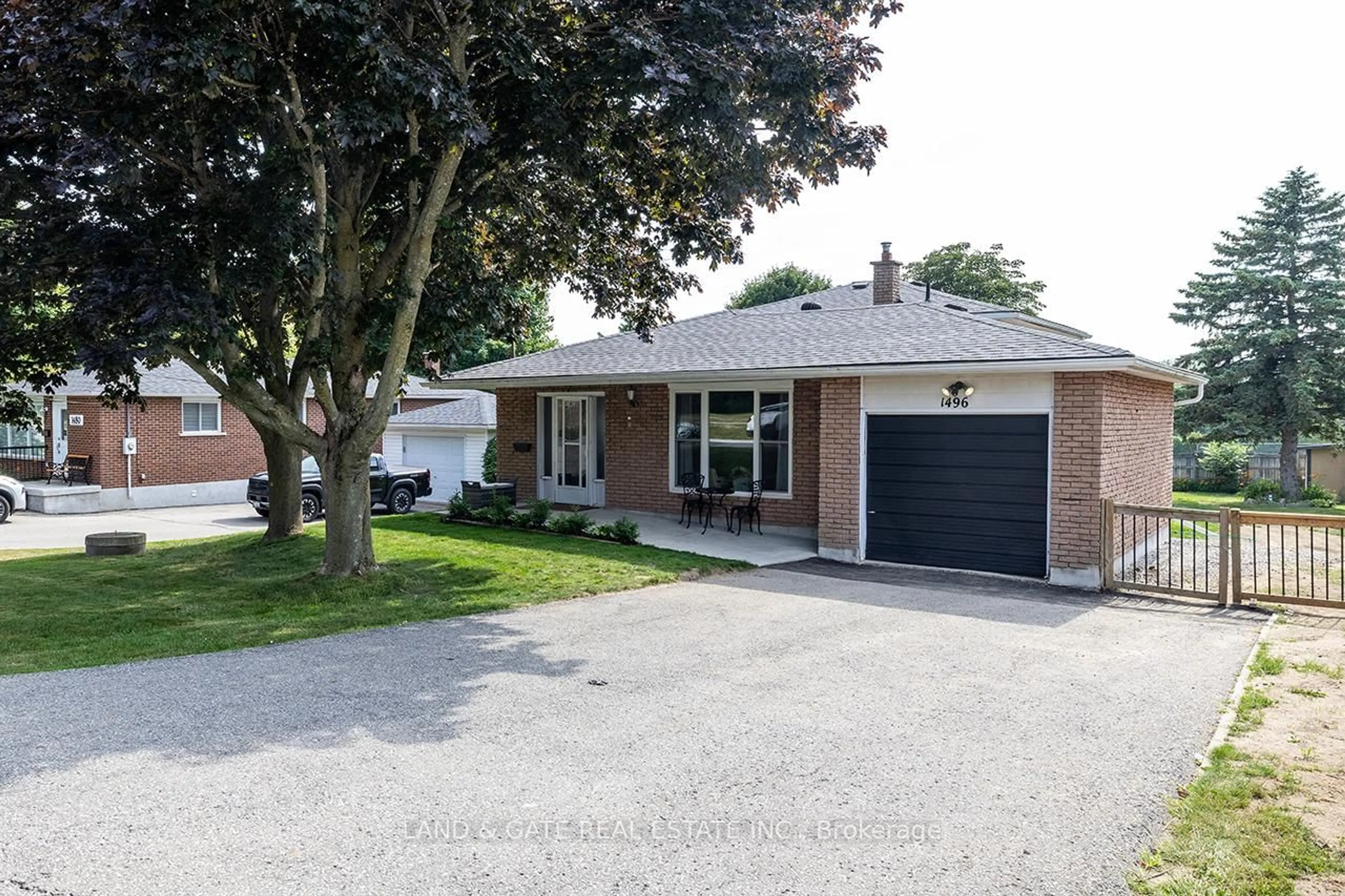 Home with brick exterior material, street for 1496 Rudell Rd, Clarington Ontario L1B 1E1