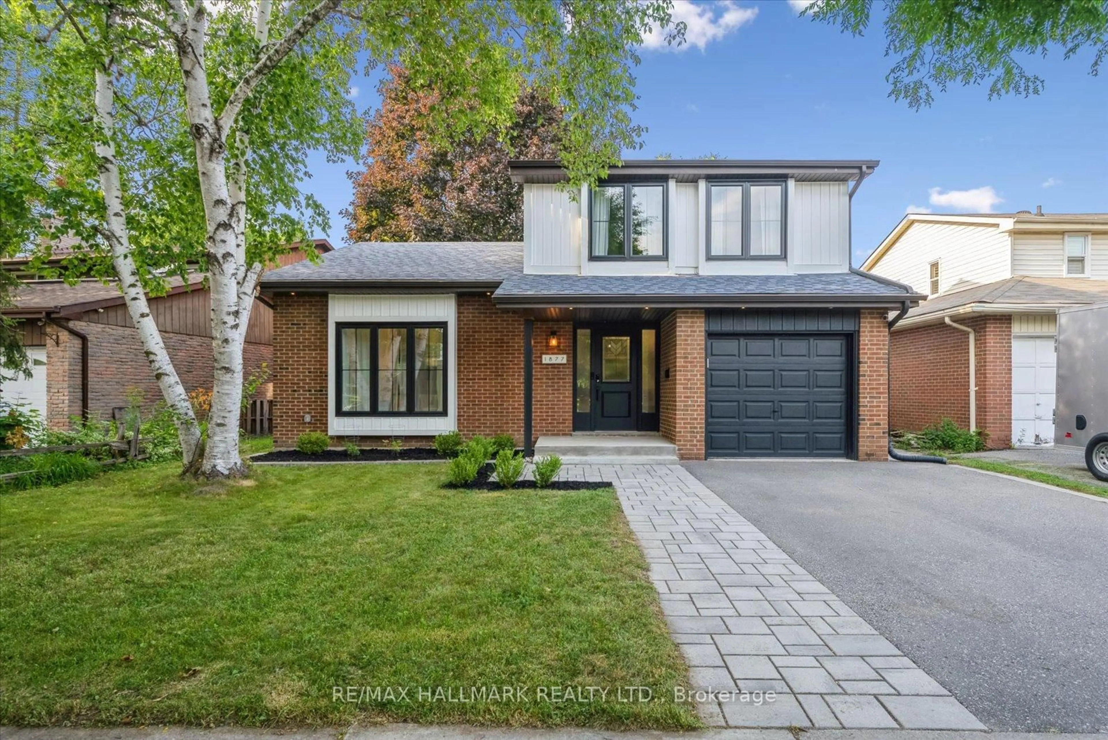 Home with brick exterior material, street for 1877 Bowler Dr, Pickering Ontario L1V 3E6