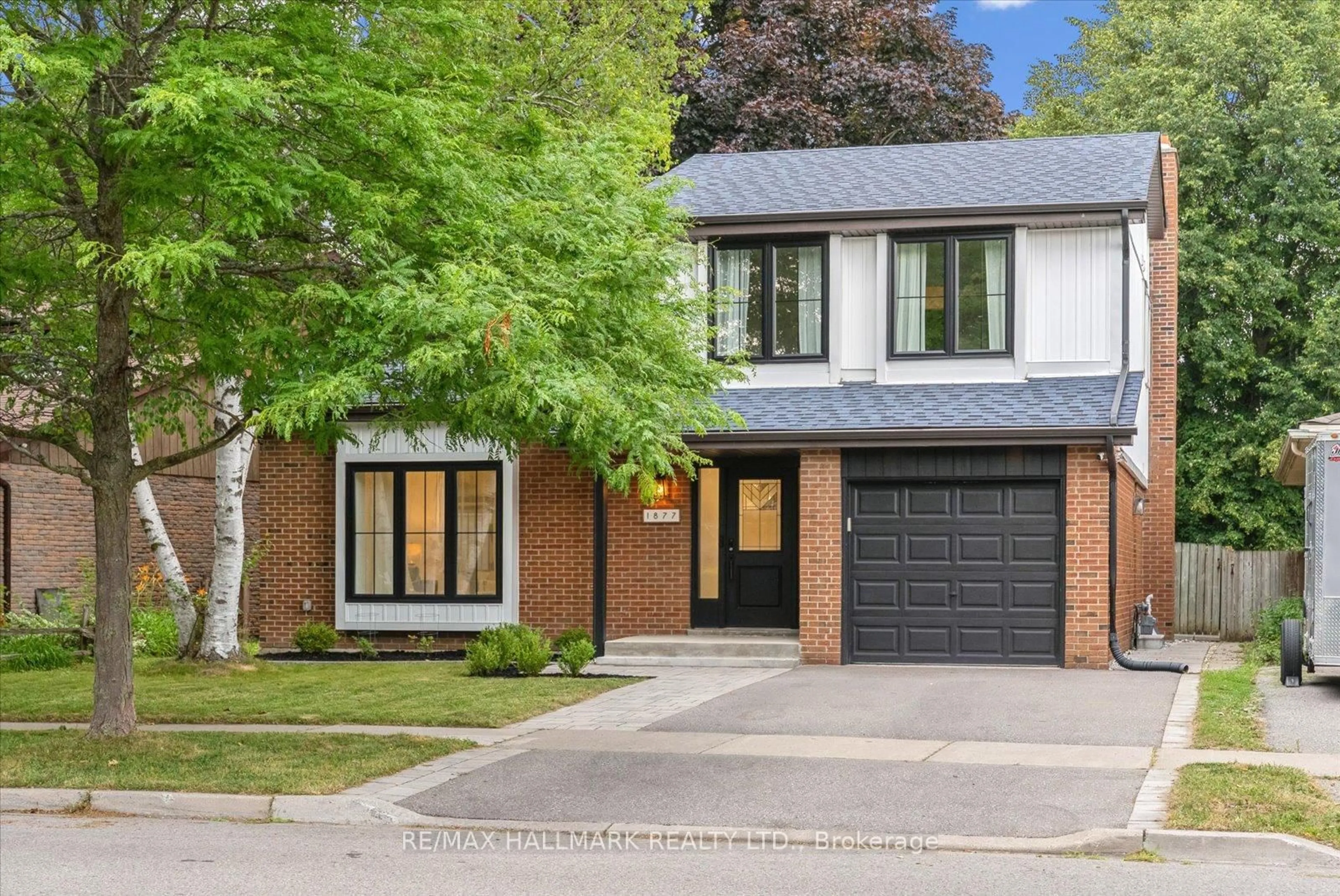 Home with brick exterior material, street for 1877 Bowler Dr, Pickering Ontario L1V 3E6