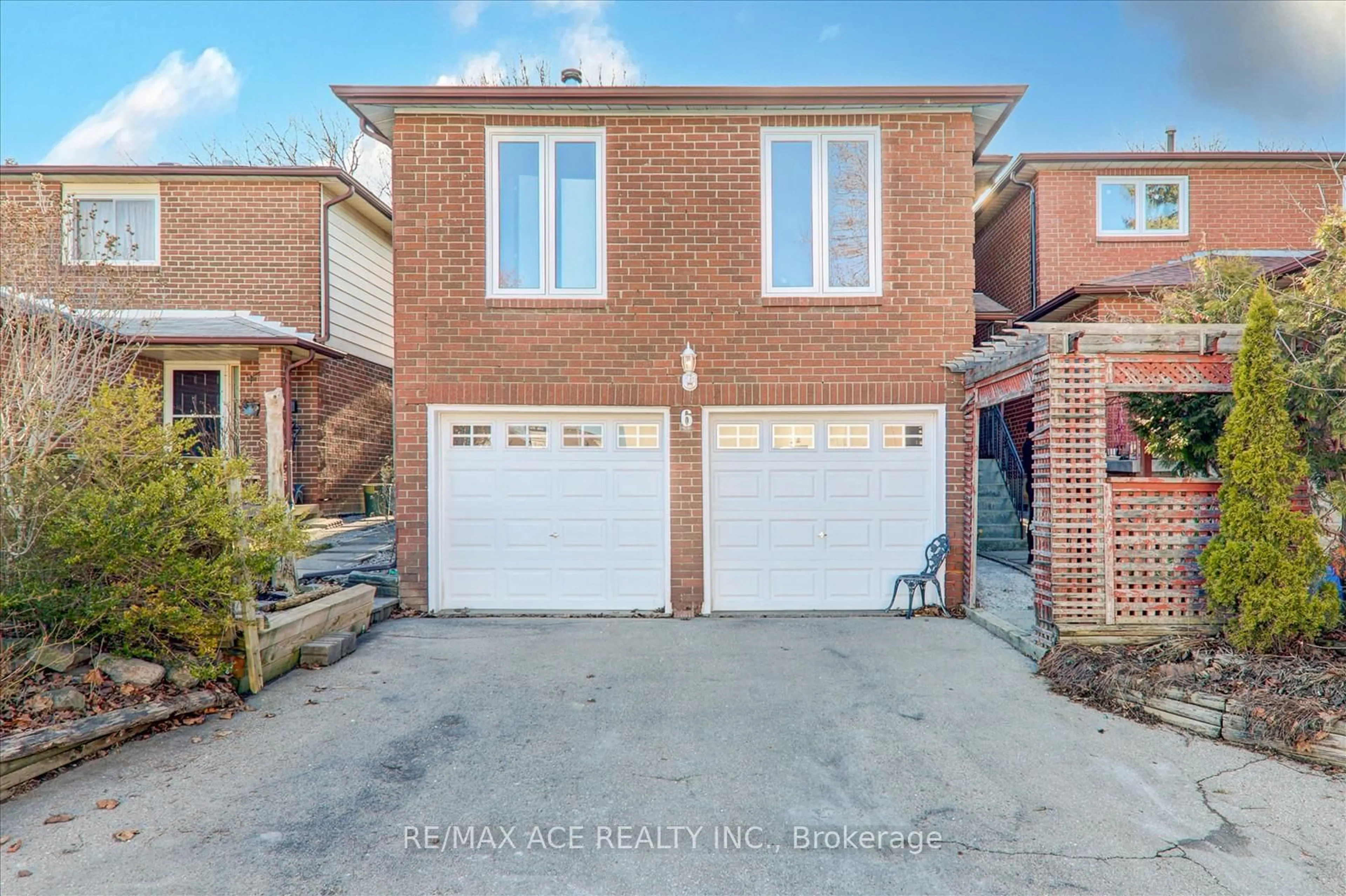 Home with brick exterior material, street for 6 Rockwood Dr, Toronto Ontario M1M 3N1