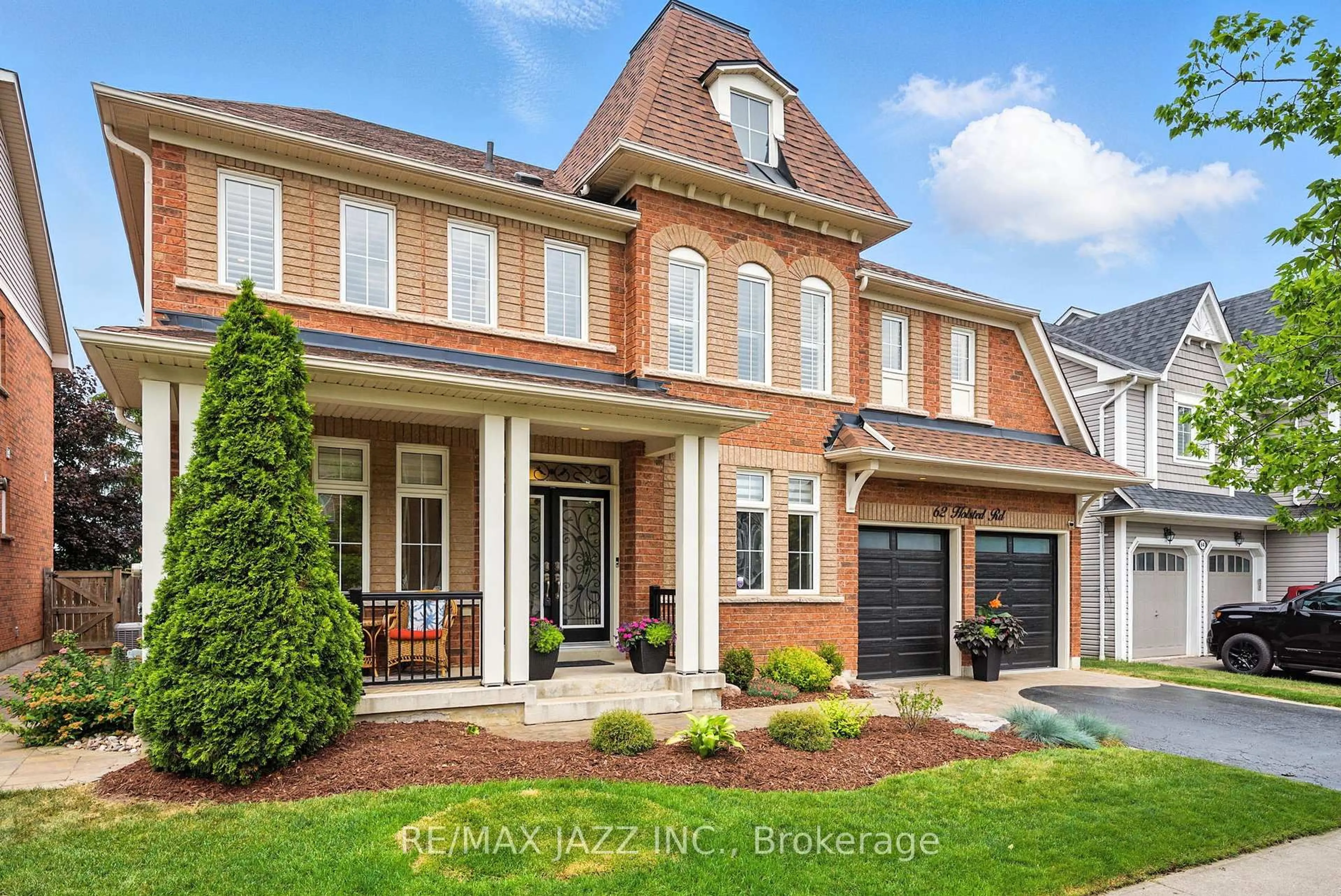 Home with brick exterior material, street for 62 Holsted Rd, Whitby Ontario L1M 2P3