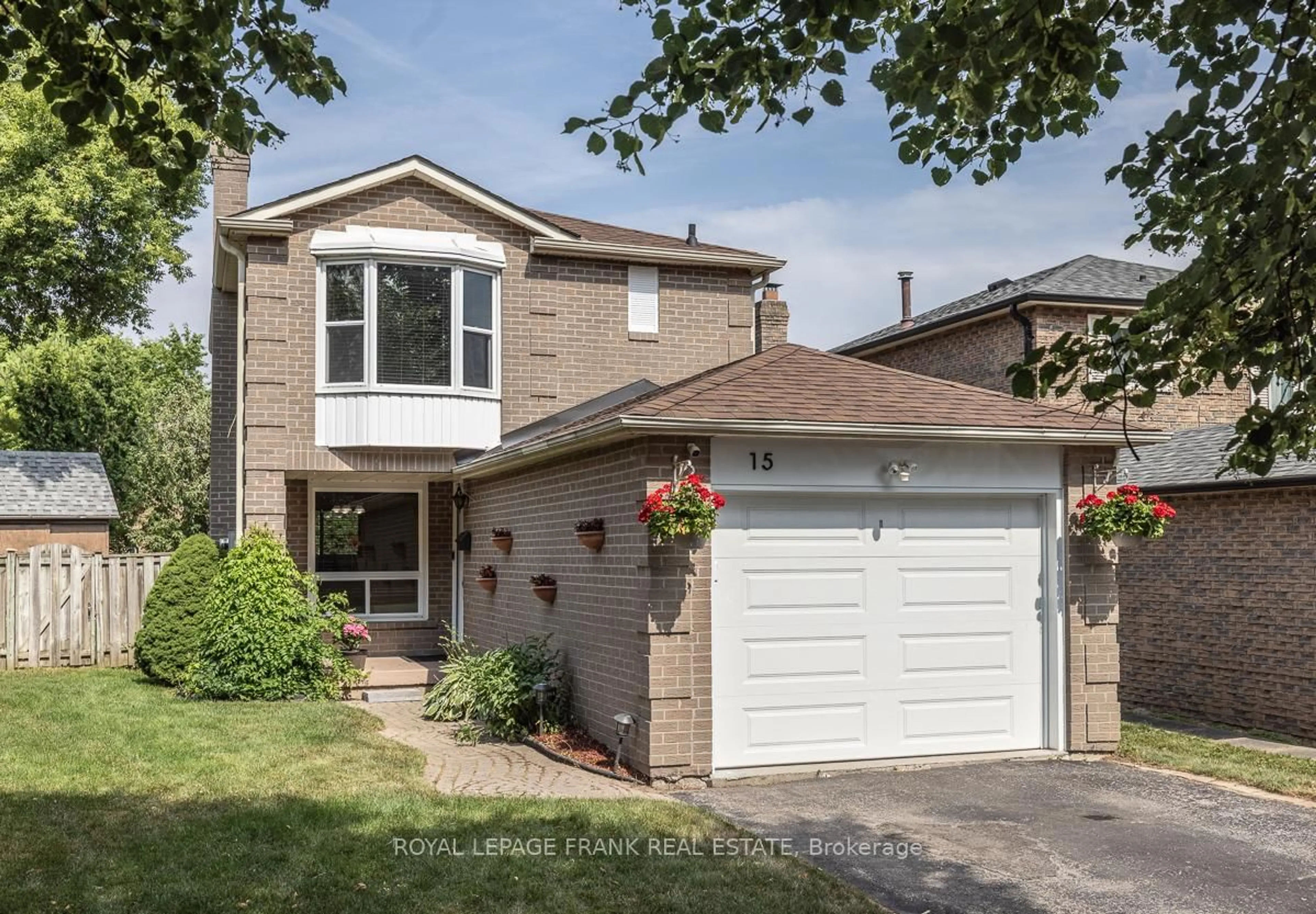 Home with brick exterior material, street for 15 Radford Dr, Ajax Ontario L1T 2H8