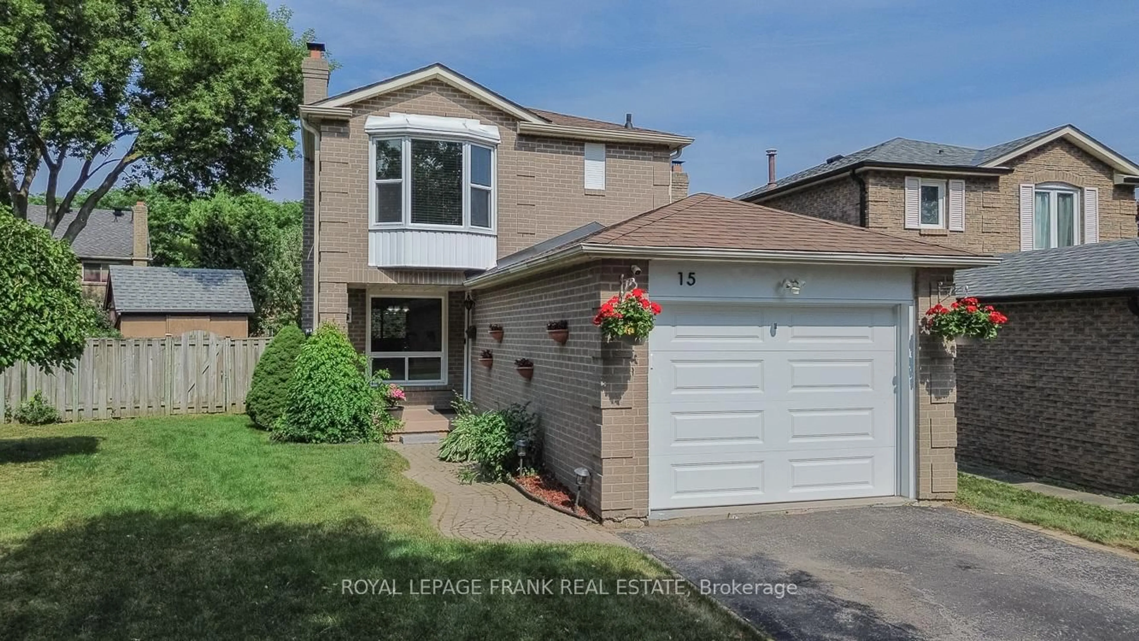 Home with brick exterior material, street for 15 Radford Dr, Ajax Ontario L1T 2H8