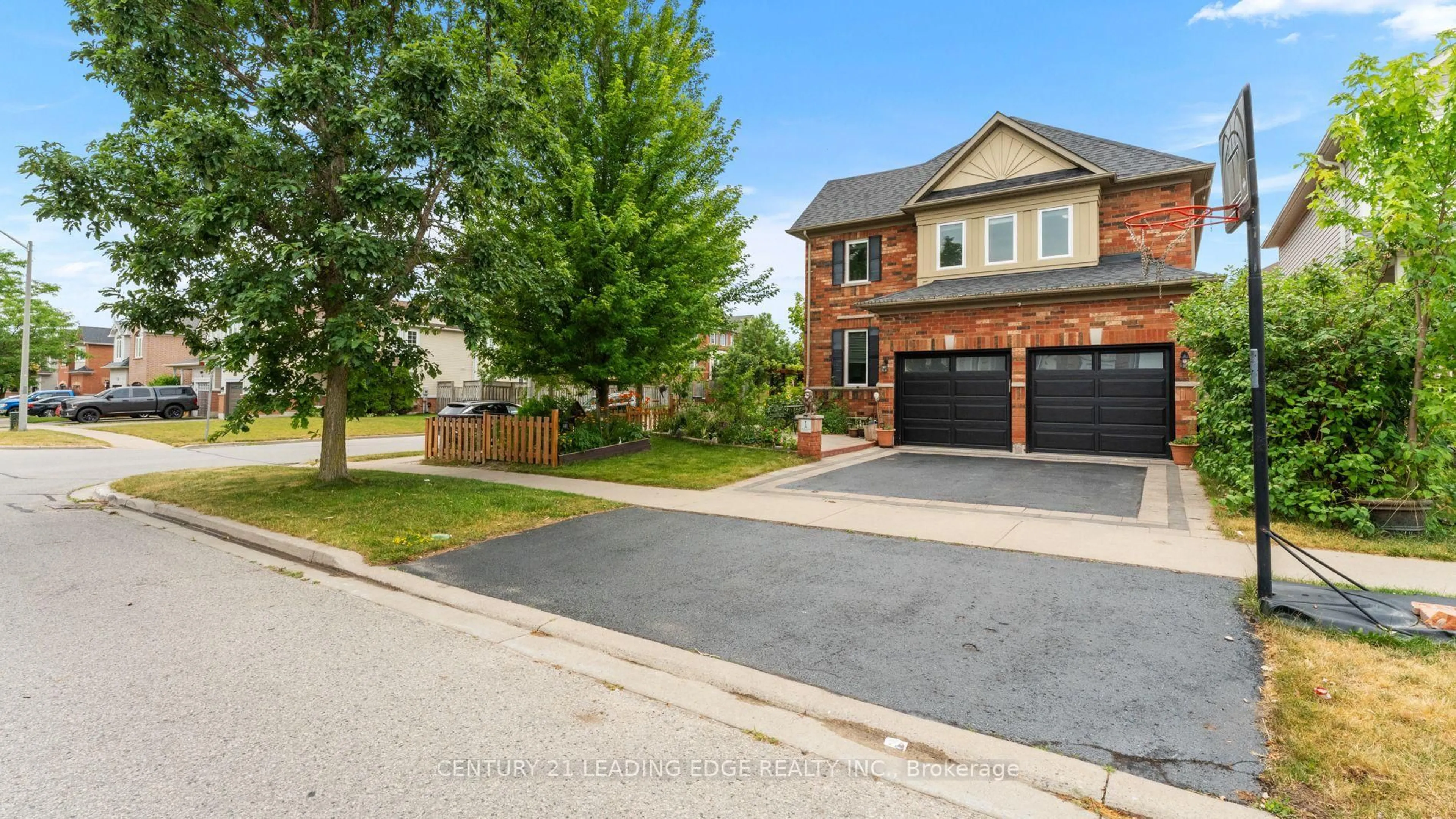 Home with brick exterior material, street for 1 Woolner Lane, Clarington Ontario L1C 5L8