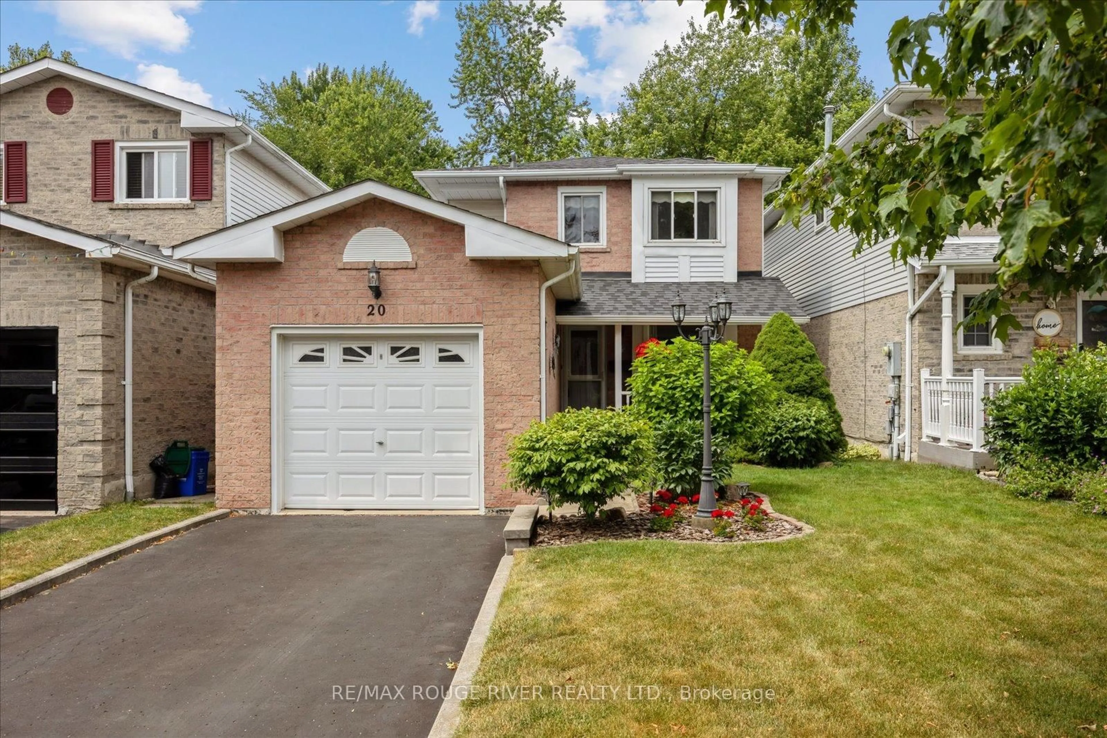 Home with brick exterior material, street for 20 Frazer Rd, Ajax Ontario L1S 4B2