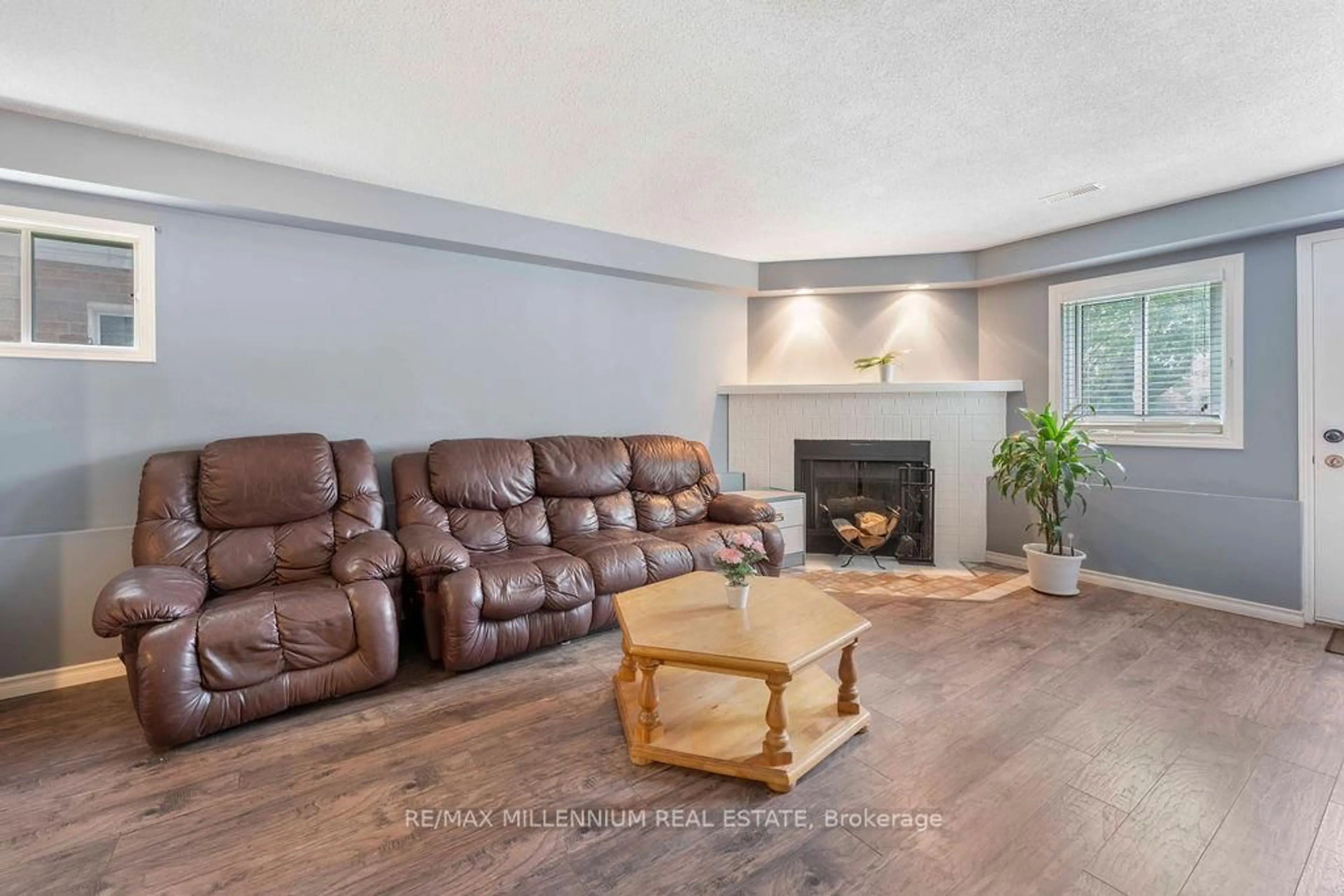 Living room with furniture, unknown for 7 Empire Cres, Clarington Ontario L1E 1E4