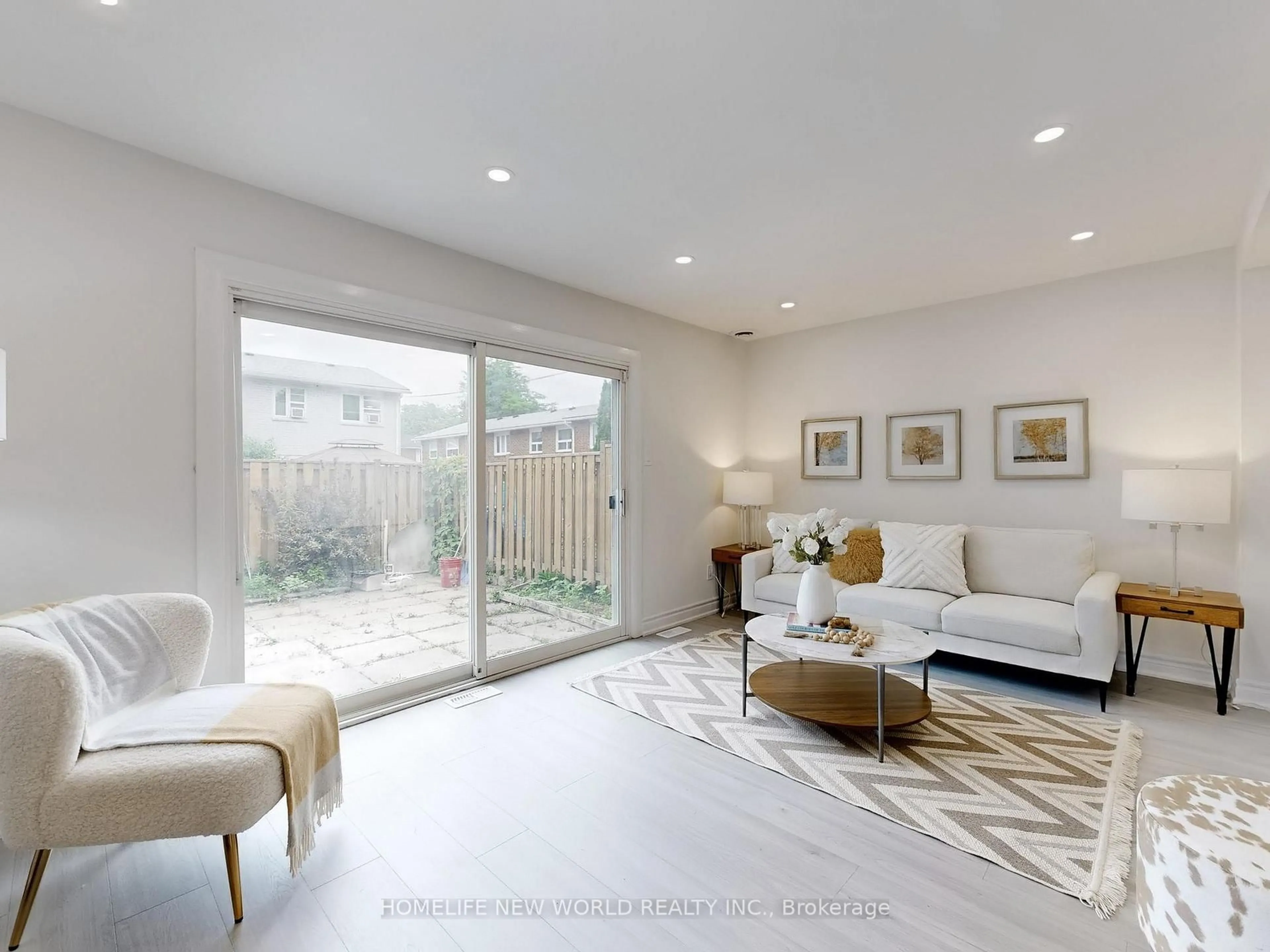 Living room with furniture, unknown for 71 Cass Ave #54, Toronto Ontario M1T 3P8
