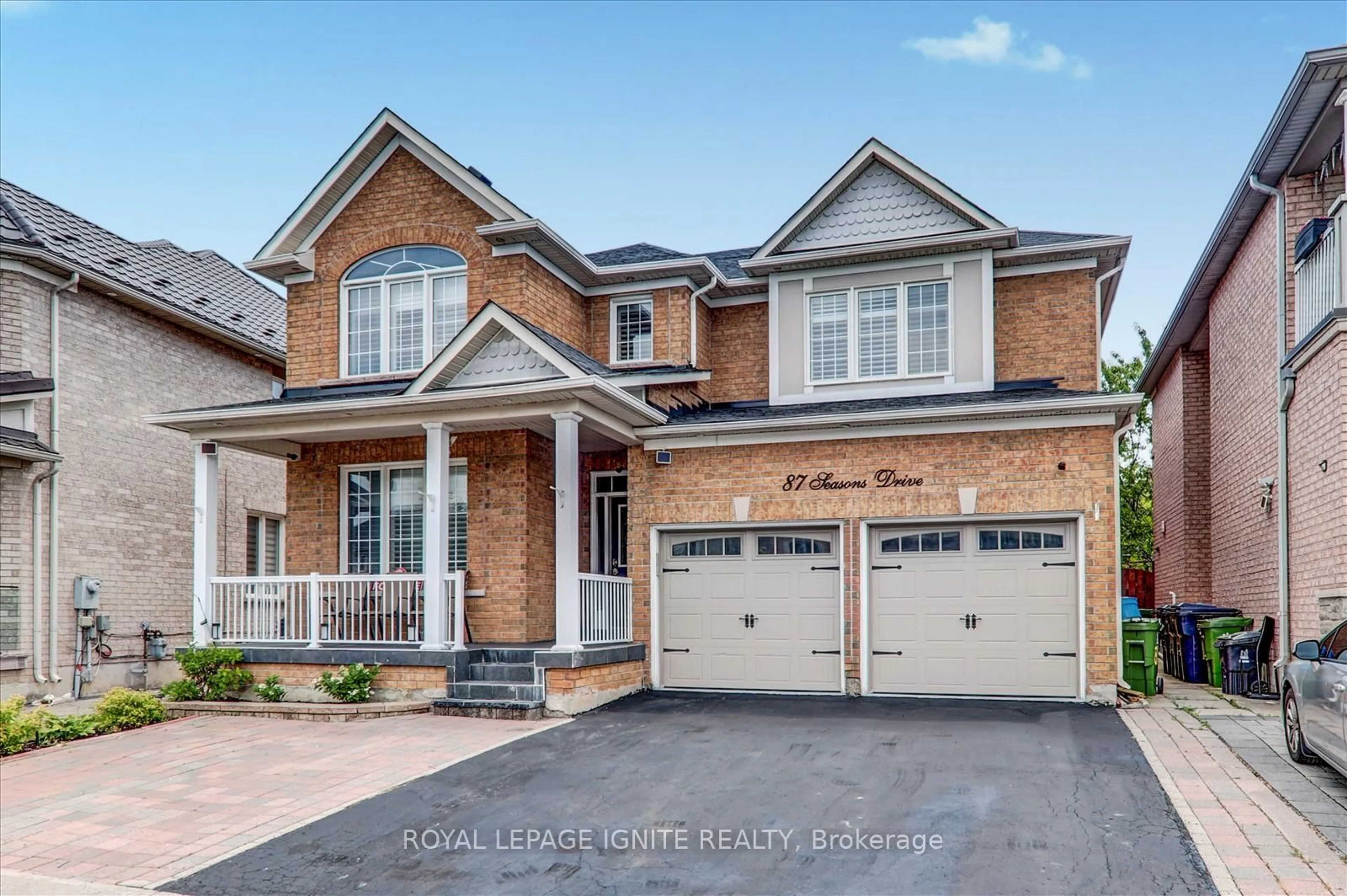 Home with brick exterior material, street for 87 Seasons Dr, Toronto Ontario M1X 1X9
