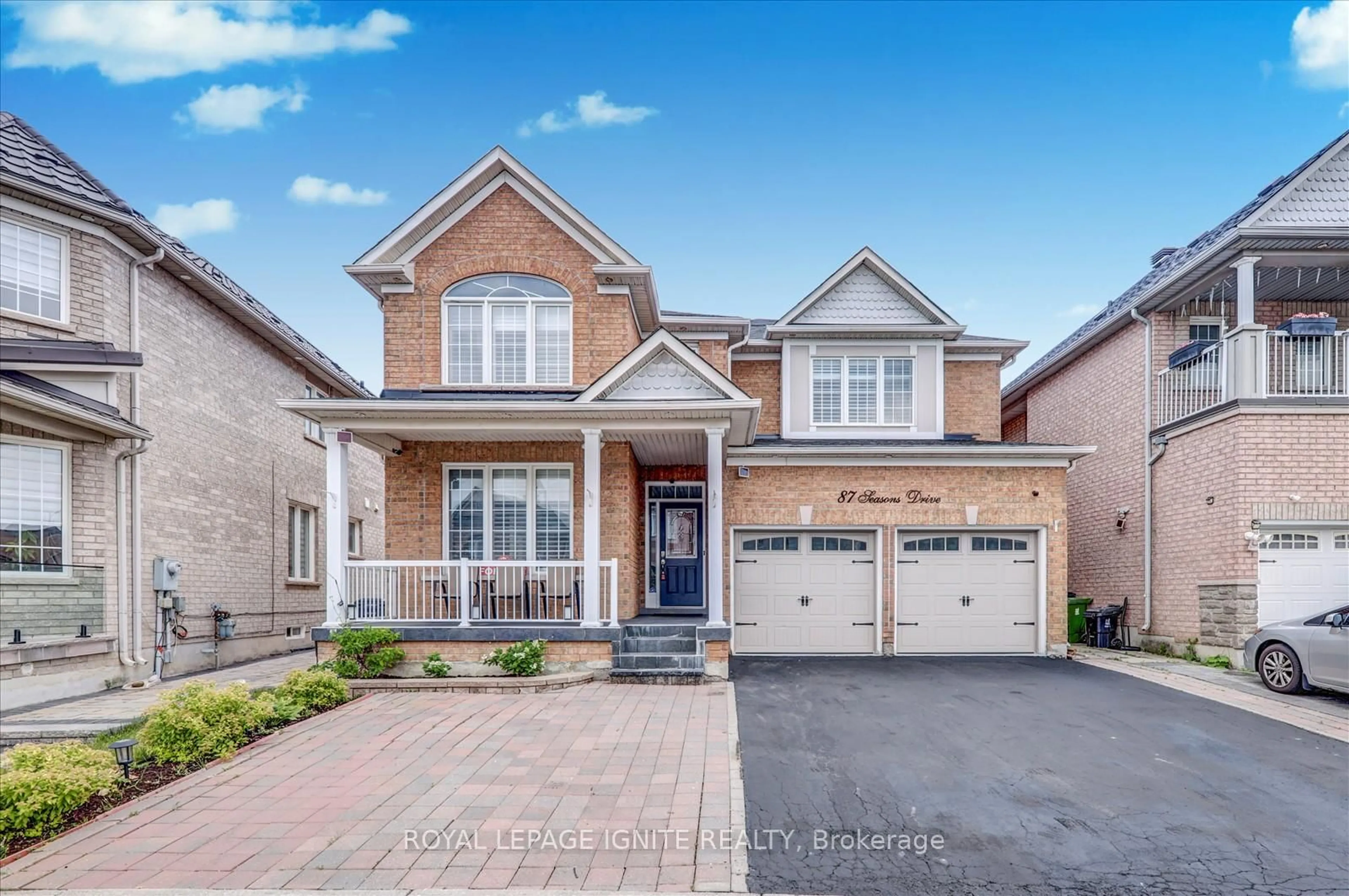 Home with brick exterior material, street for 87 Seasons Dr, Toronto Ontario M1X 1X9