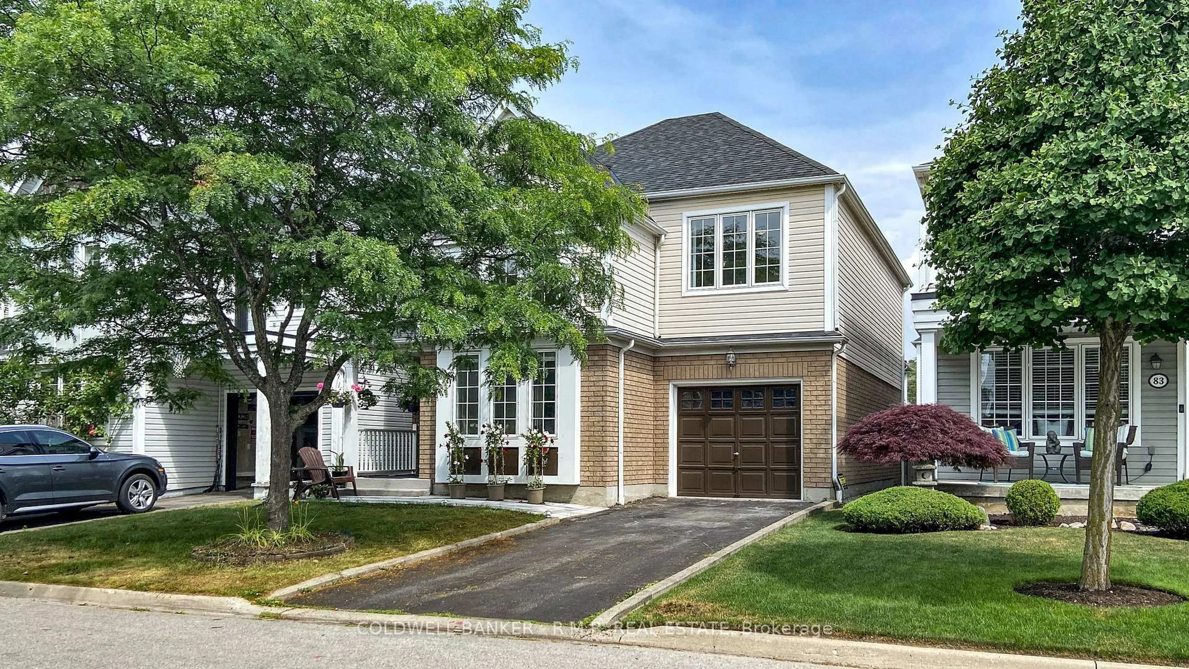 Home with brick exterior material, street for 85 Handley Cres, Ajax Ontario L1Z 1M3