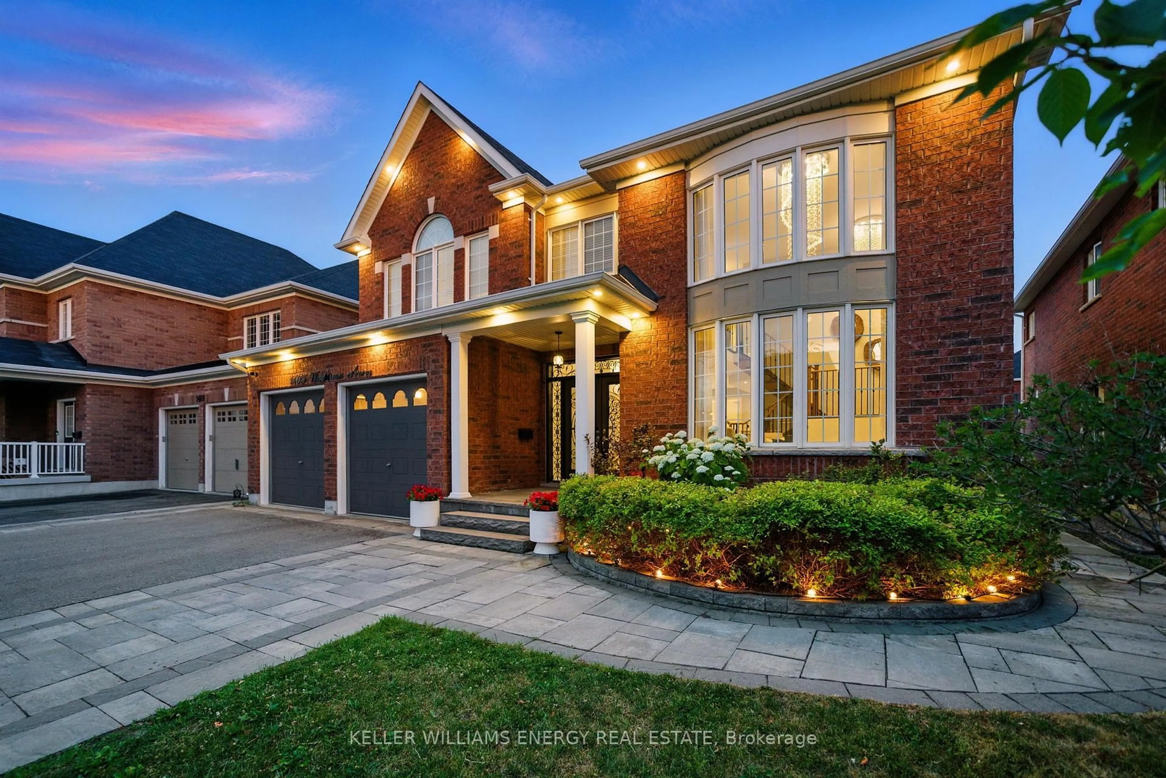 Home with brick exterior material, street for 1465 Woodstream Ave, Oshawa Ontario L1K 0W9