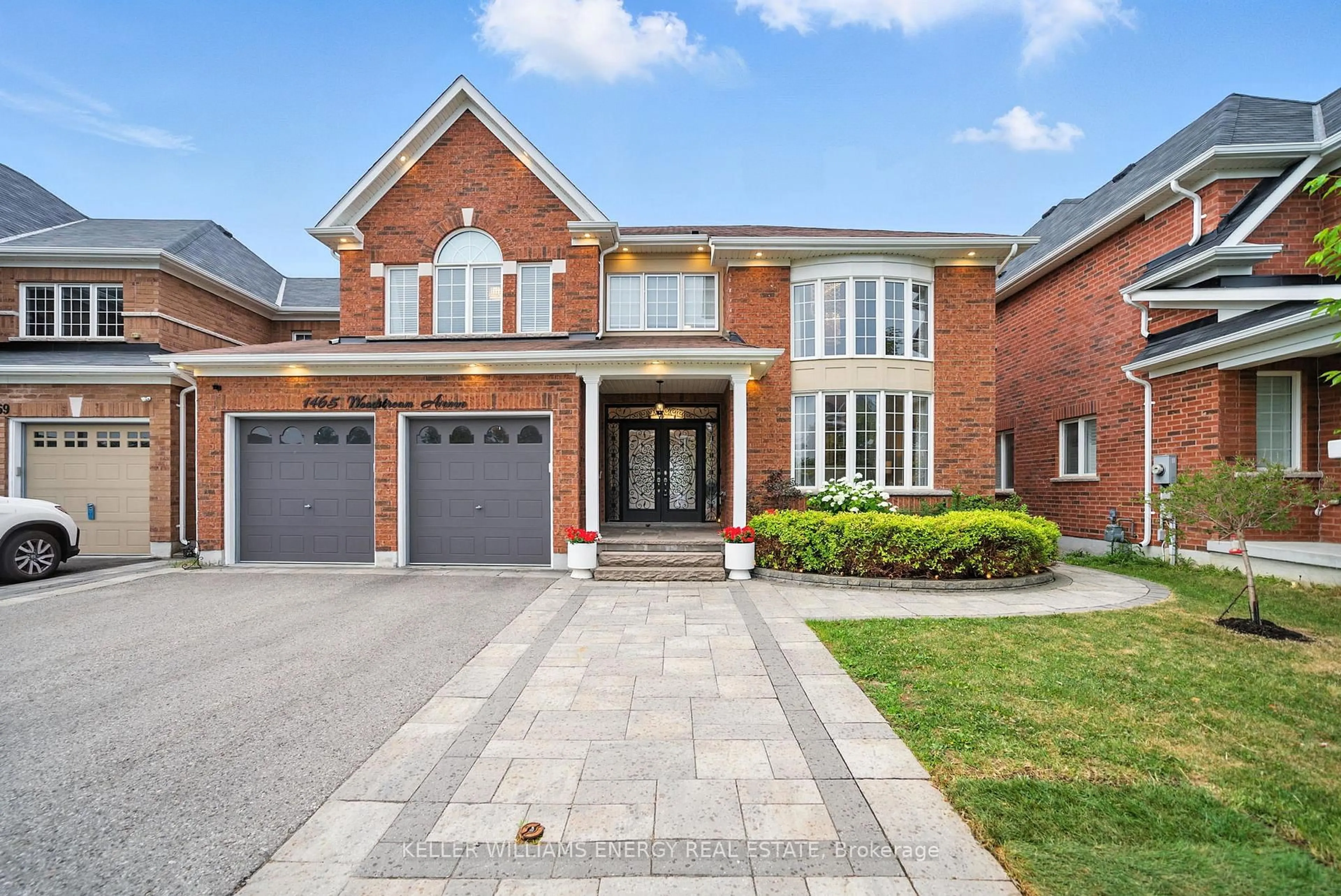 Home with brick exterior material, street for 1465 Woodstream Ave, Oshawa Ontario L1K 0W9