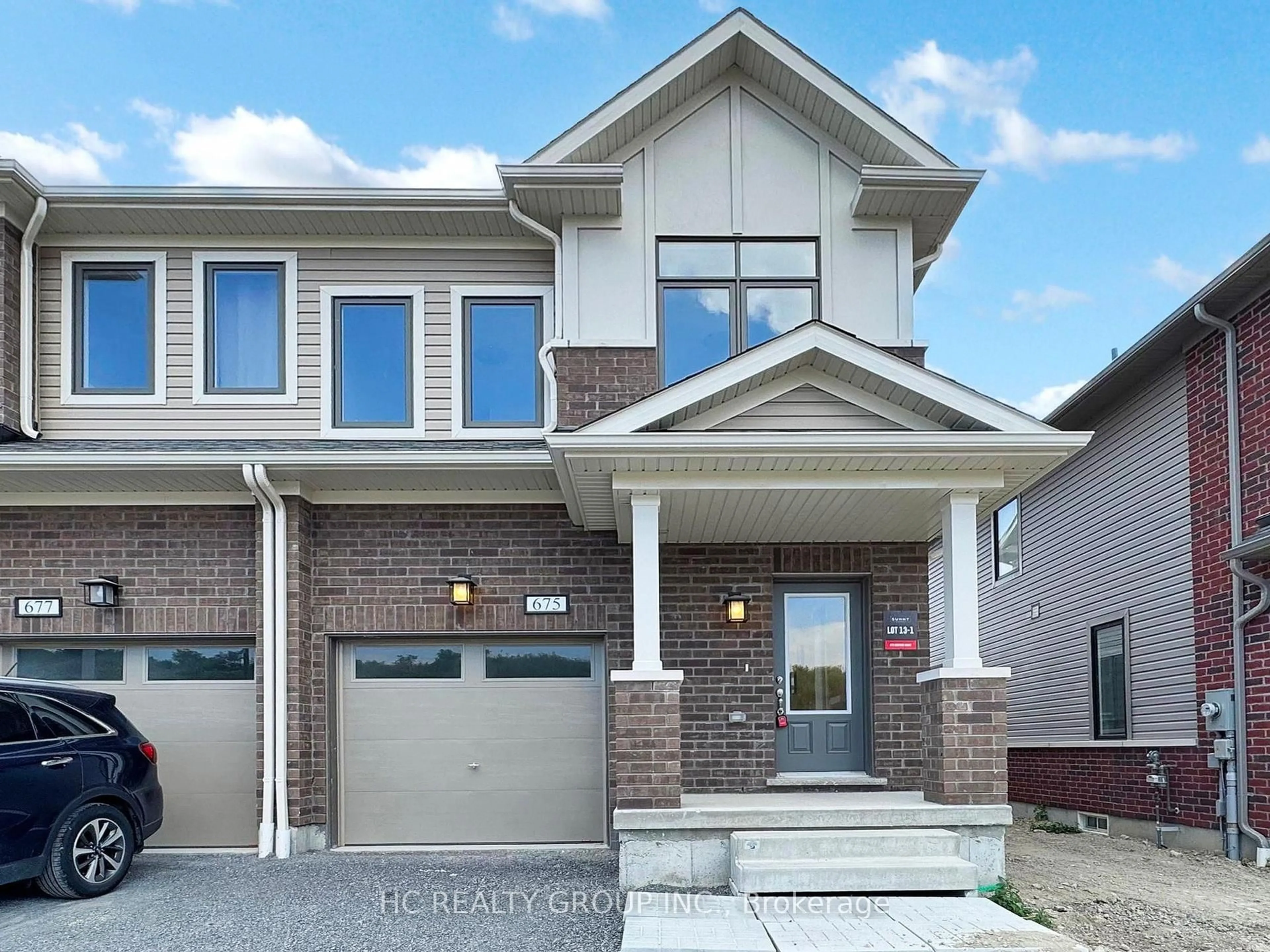 Home with brick exterior material, street for 675 Ribstone Crt, Oshawa Ontario L1K 0E2