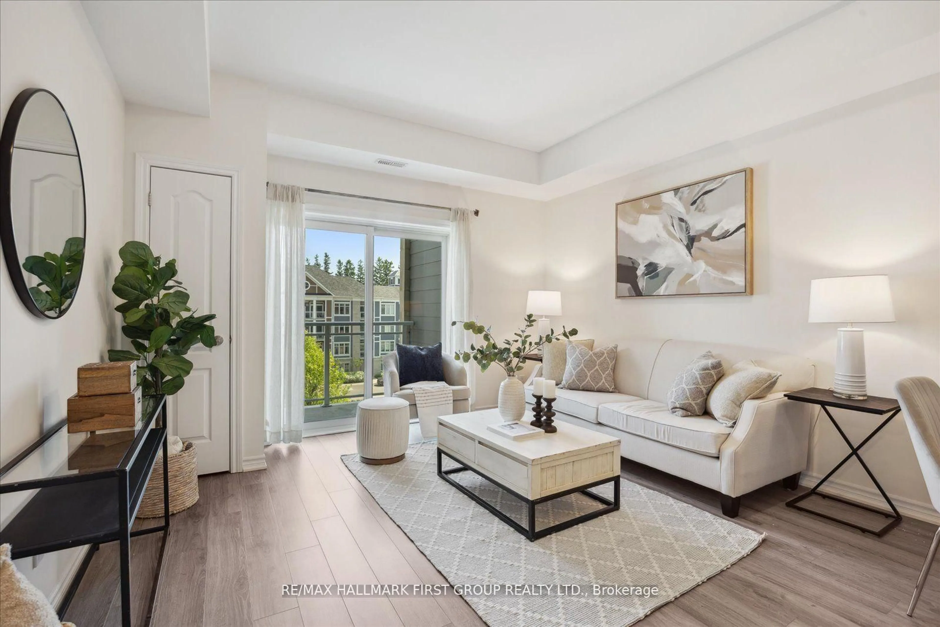 Living room with furniture, unknown for 670 Gordon St #402, Whitby Ontario L1N 9X4