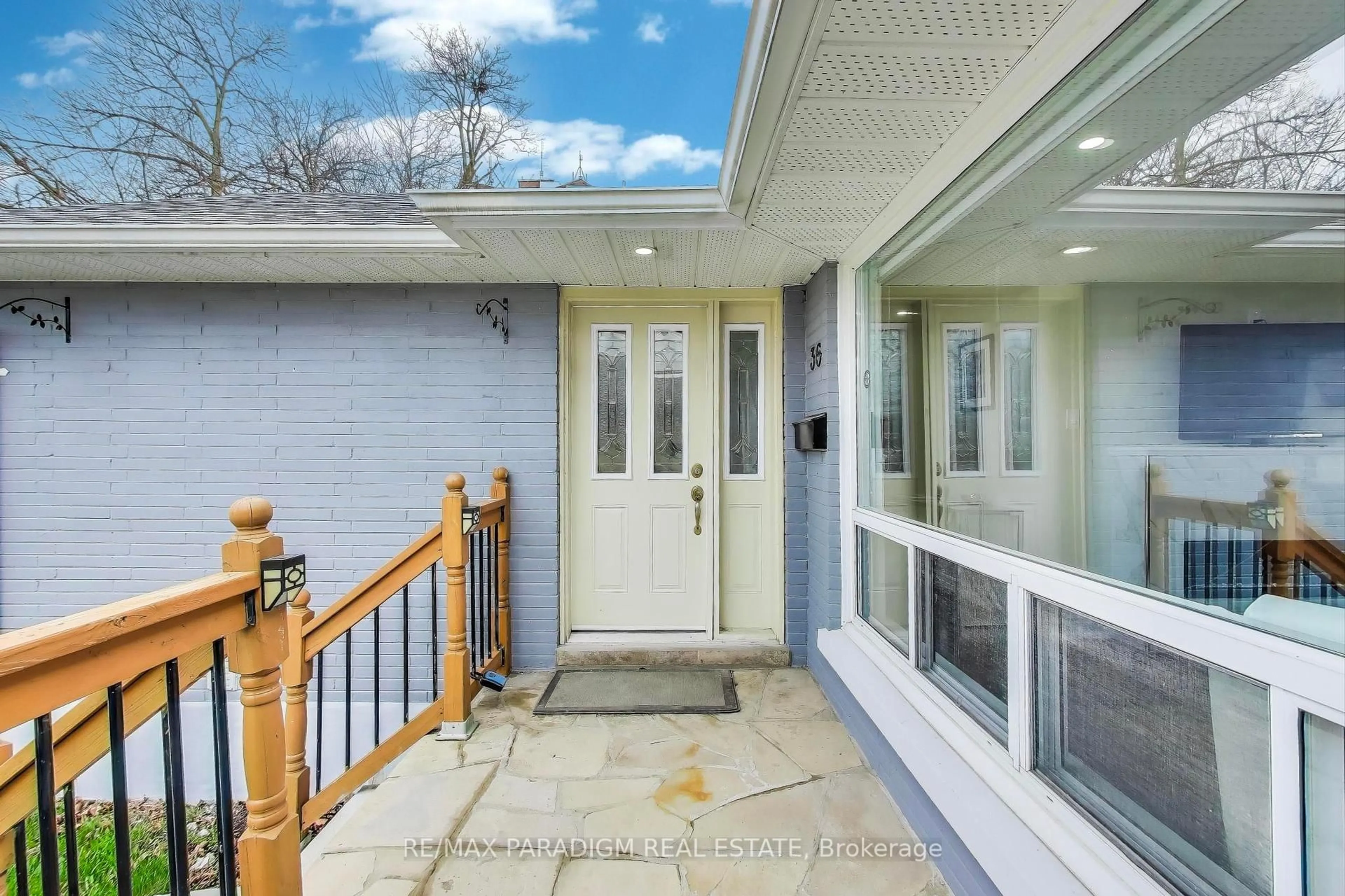 Indoor entryway for 36 Rideout St, Ajax Ontario L1S 1P8