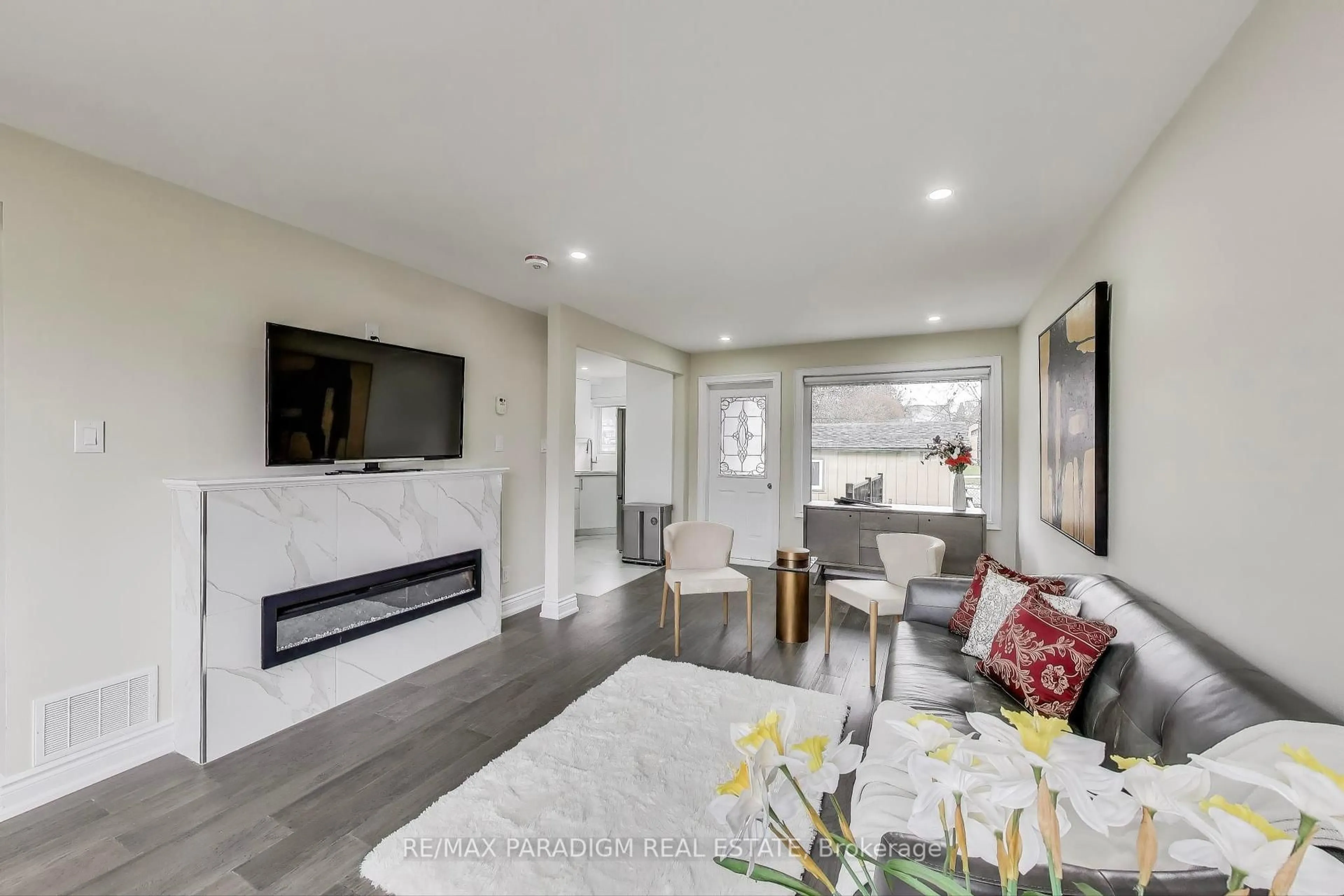 Living room with furniture, unknown for 36 Rideout St, Ajax Ontario L1S 1P8